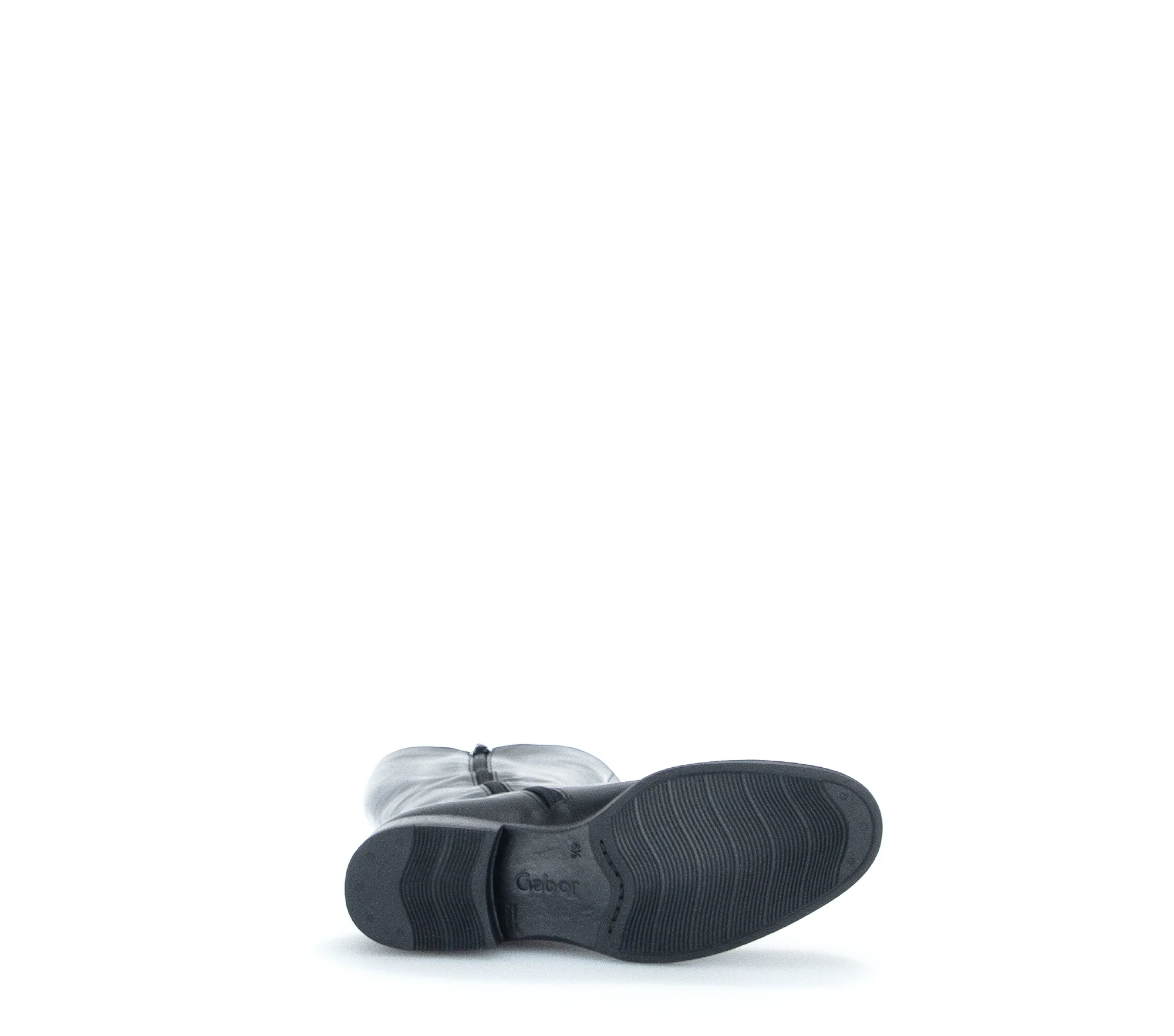 Bottes noires en cuir - Image 5