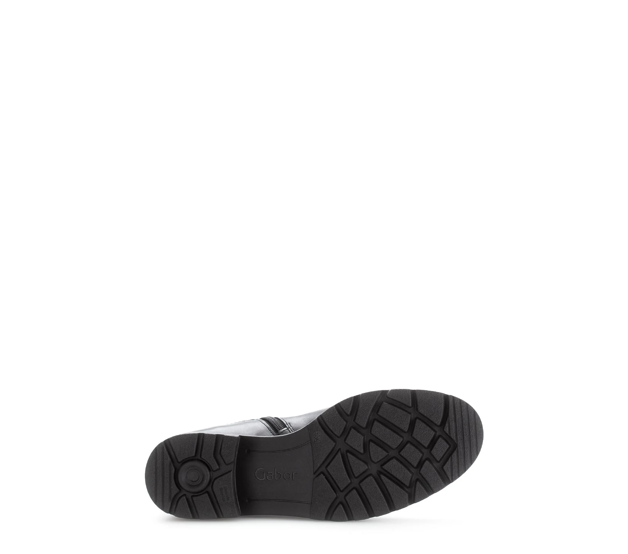 Bottes noires en cuir lisse - Image 7