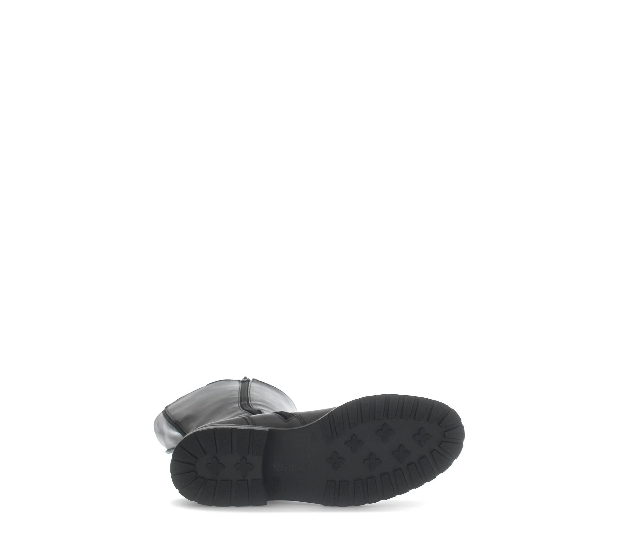 Bottes noires en cuir lisse - Image 7