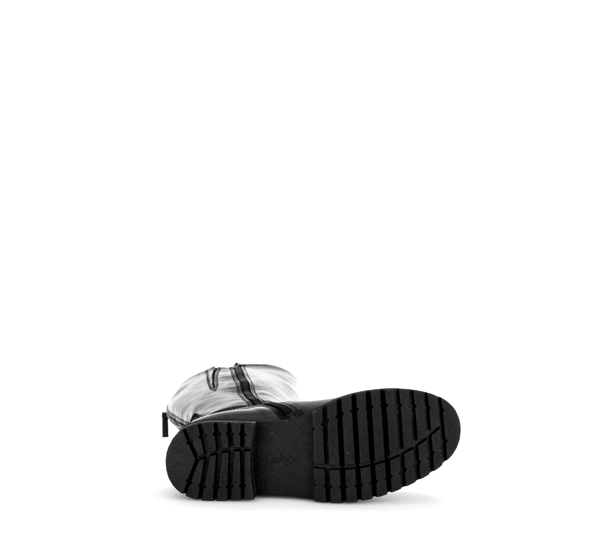 Bottes noires en cuir lisse - Image 7