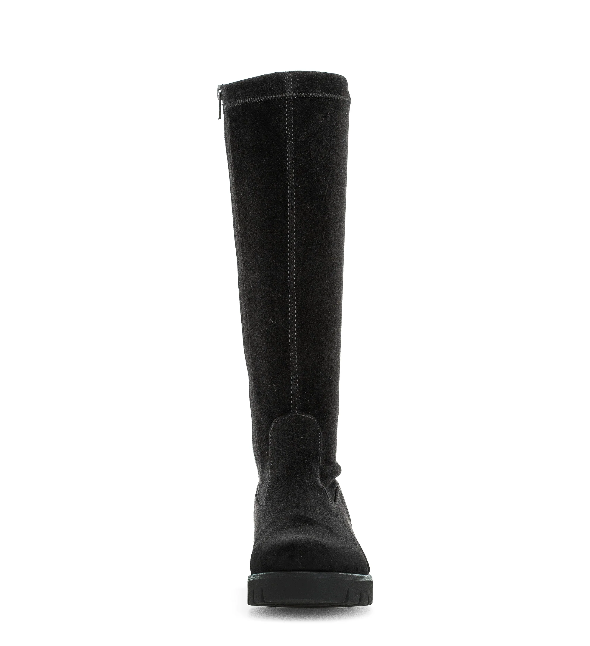 Bottes noires en velours - Image 5