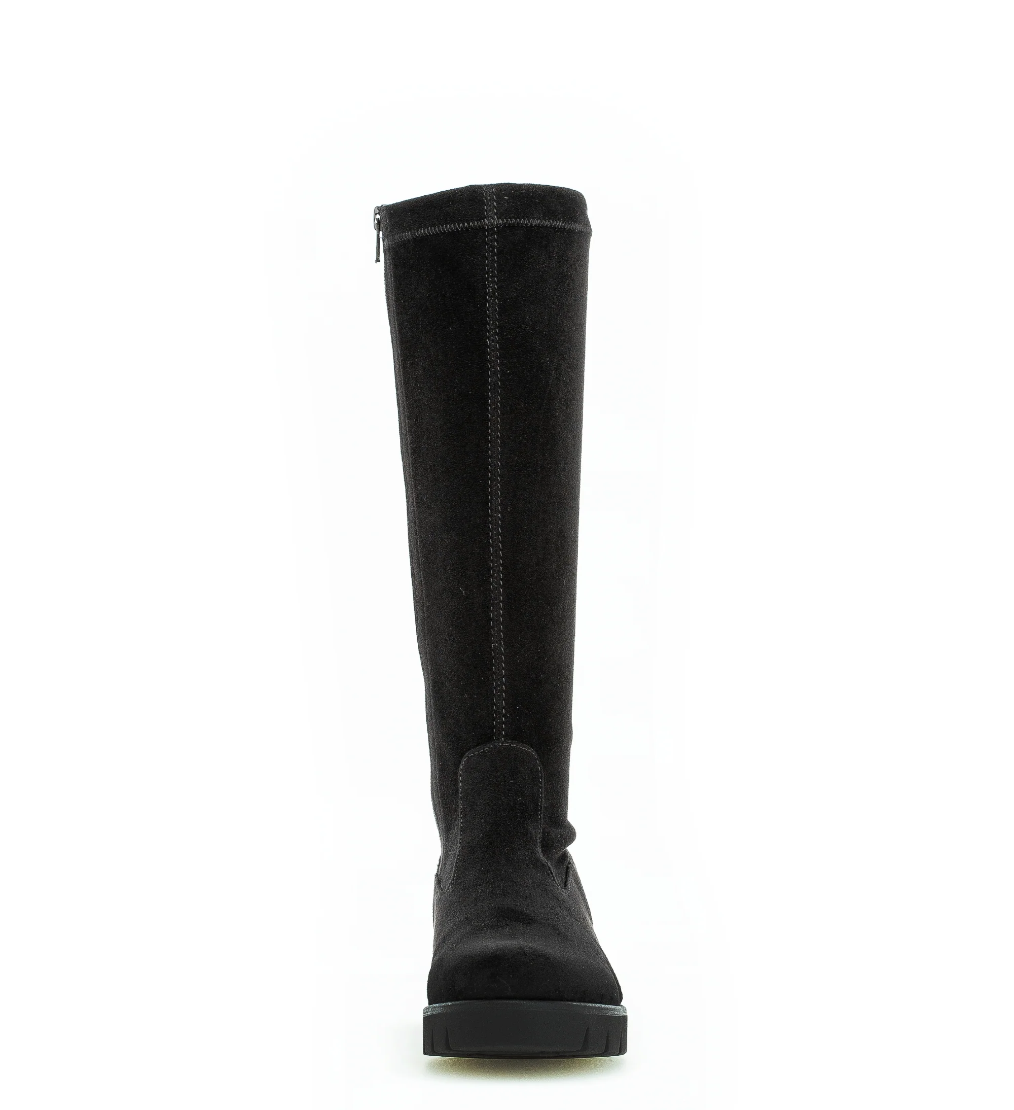 Bottes noires en velours - Image 4