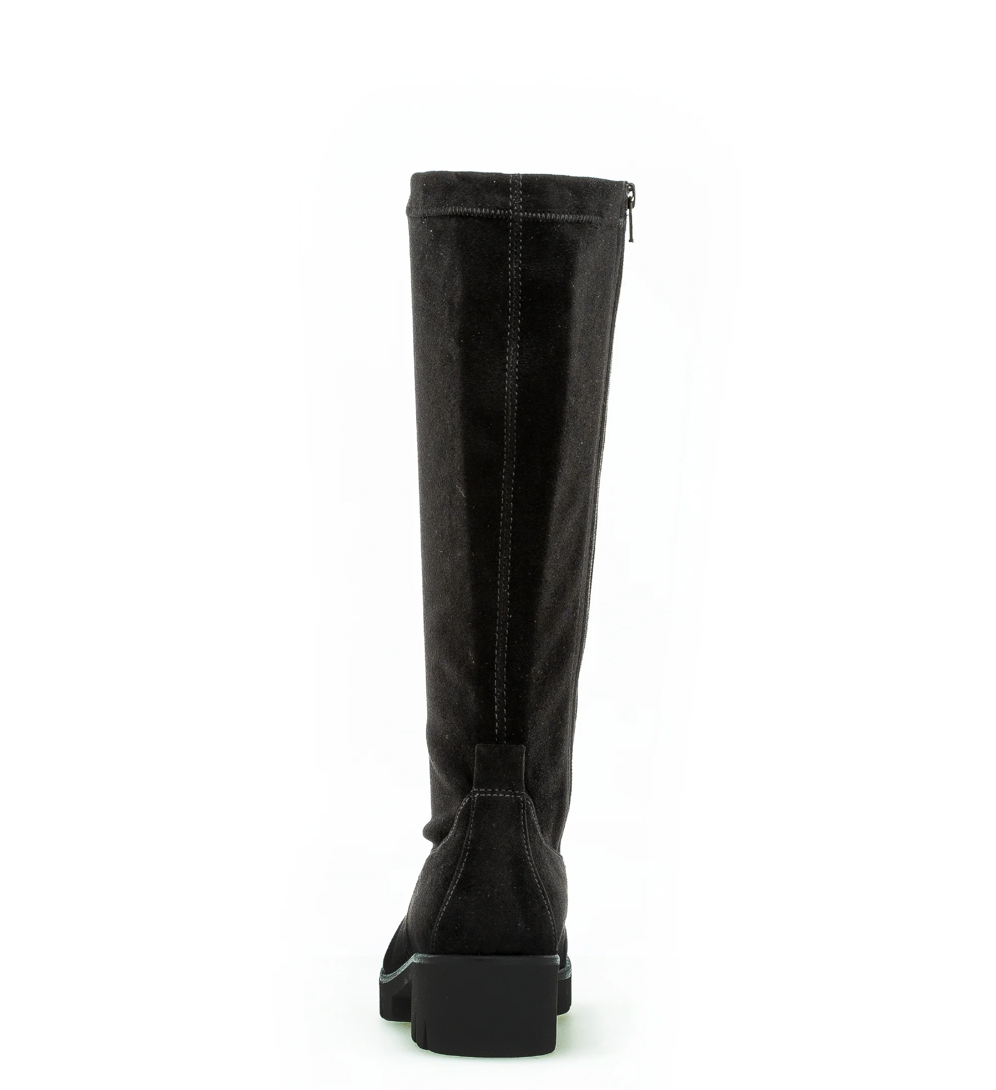 Bottes noires en velours - Image 5