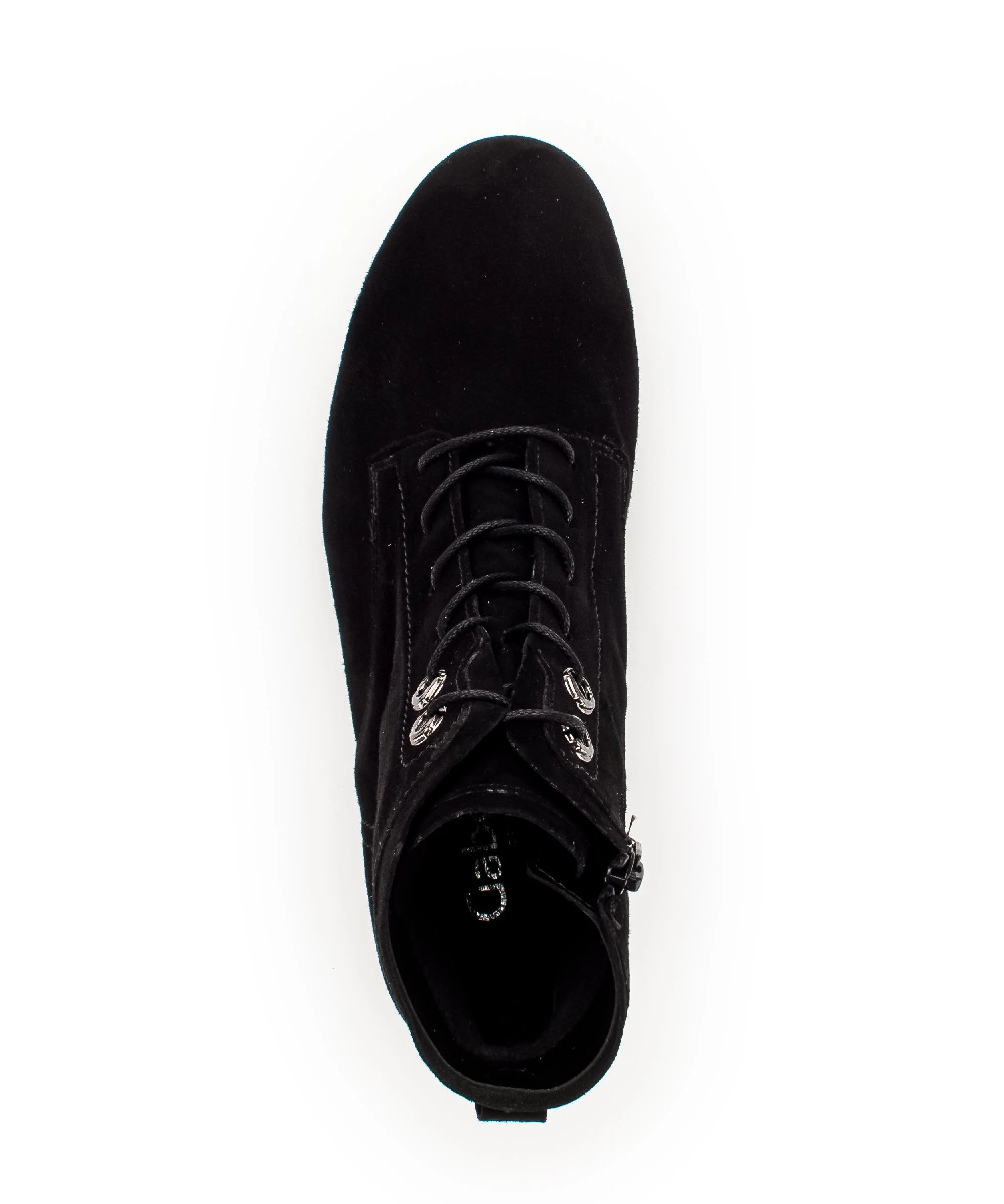 Bottines à lacets noires en cuir - Image 3