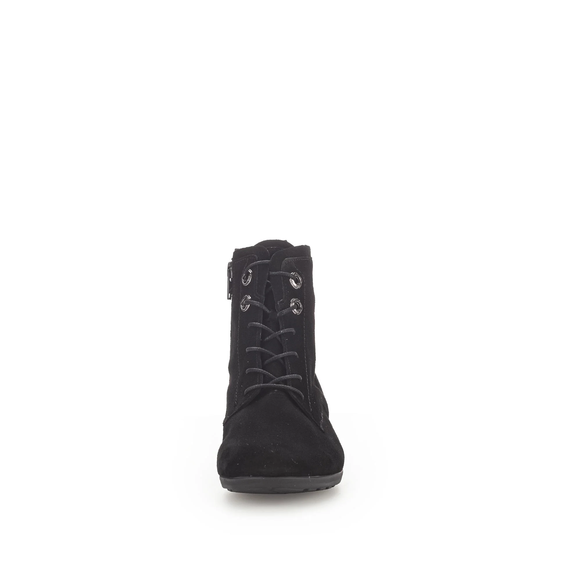 Bottines à lacets noires en cuir - Image 5