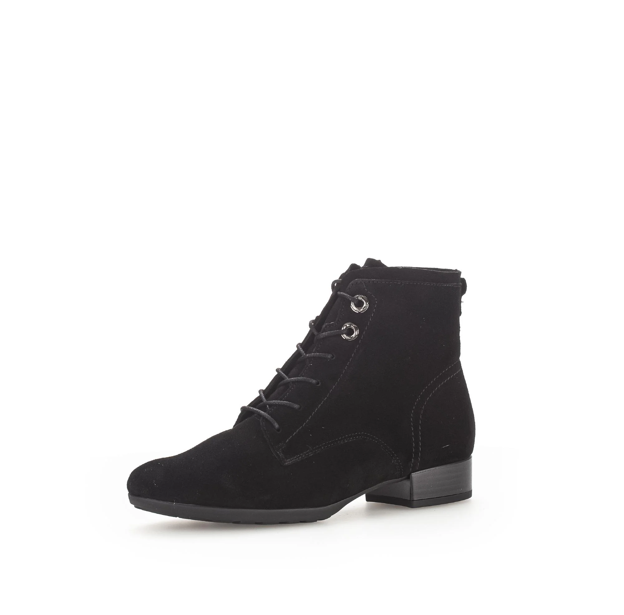 Bottines à lacets noires en cuir - Image 6