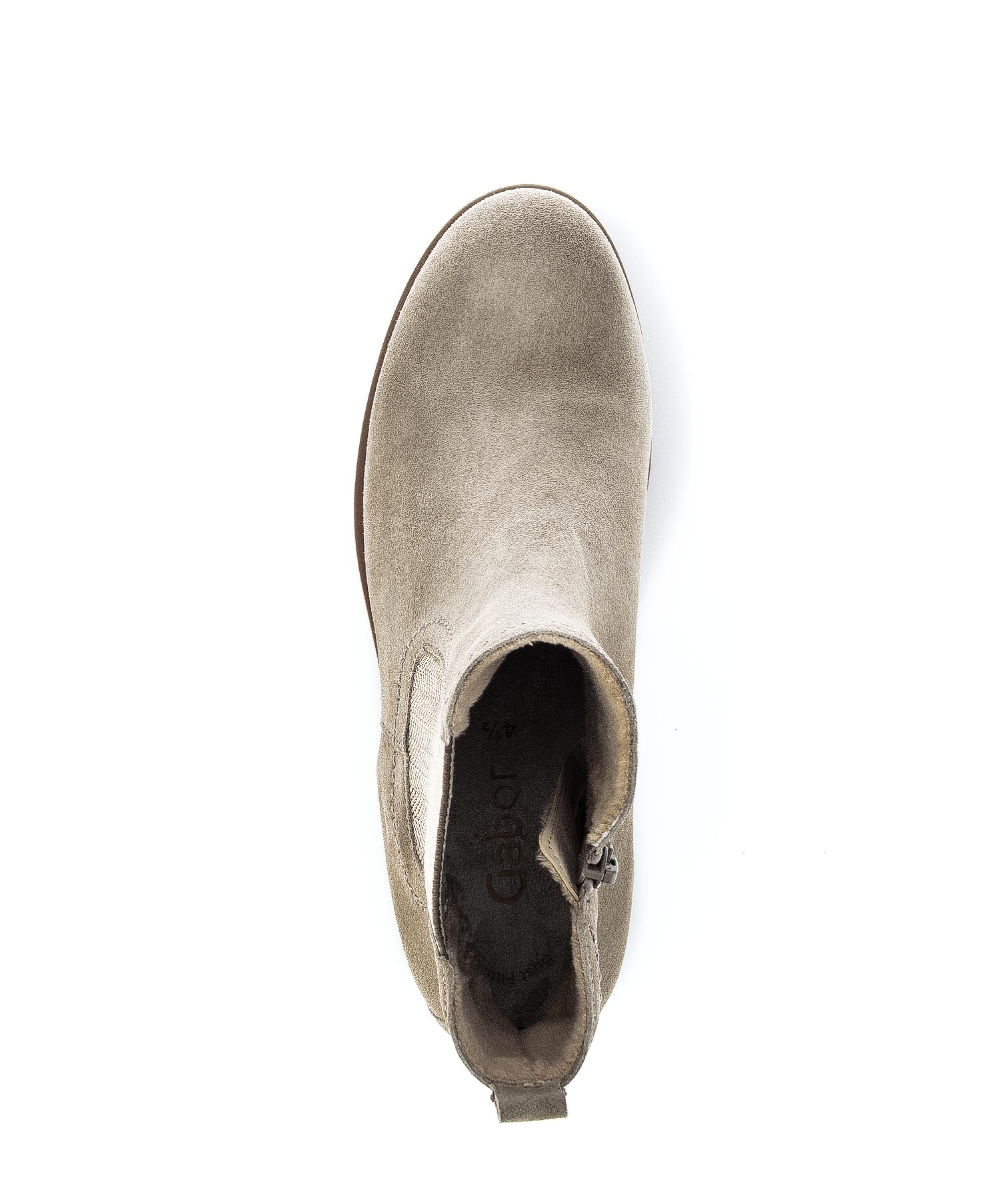 Bottines beiges en Nubuck - Image 3