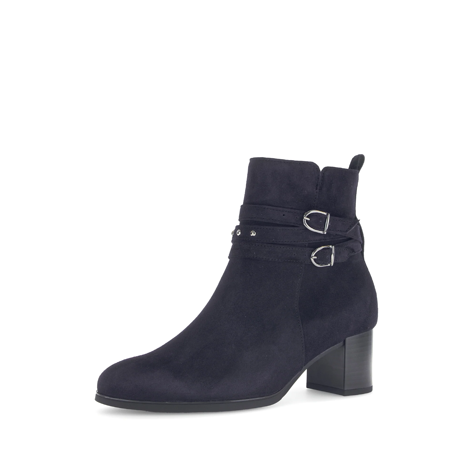 Bottines bleues en cuir - Image 6
