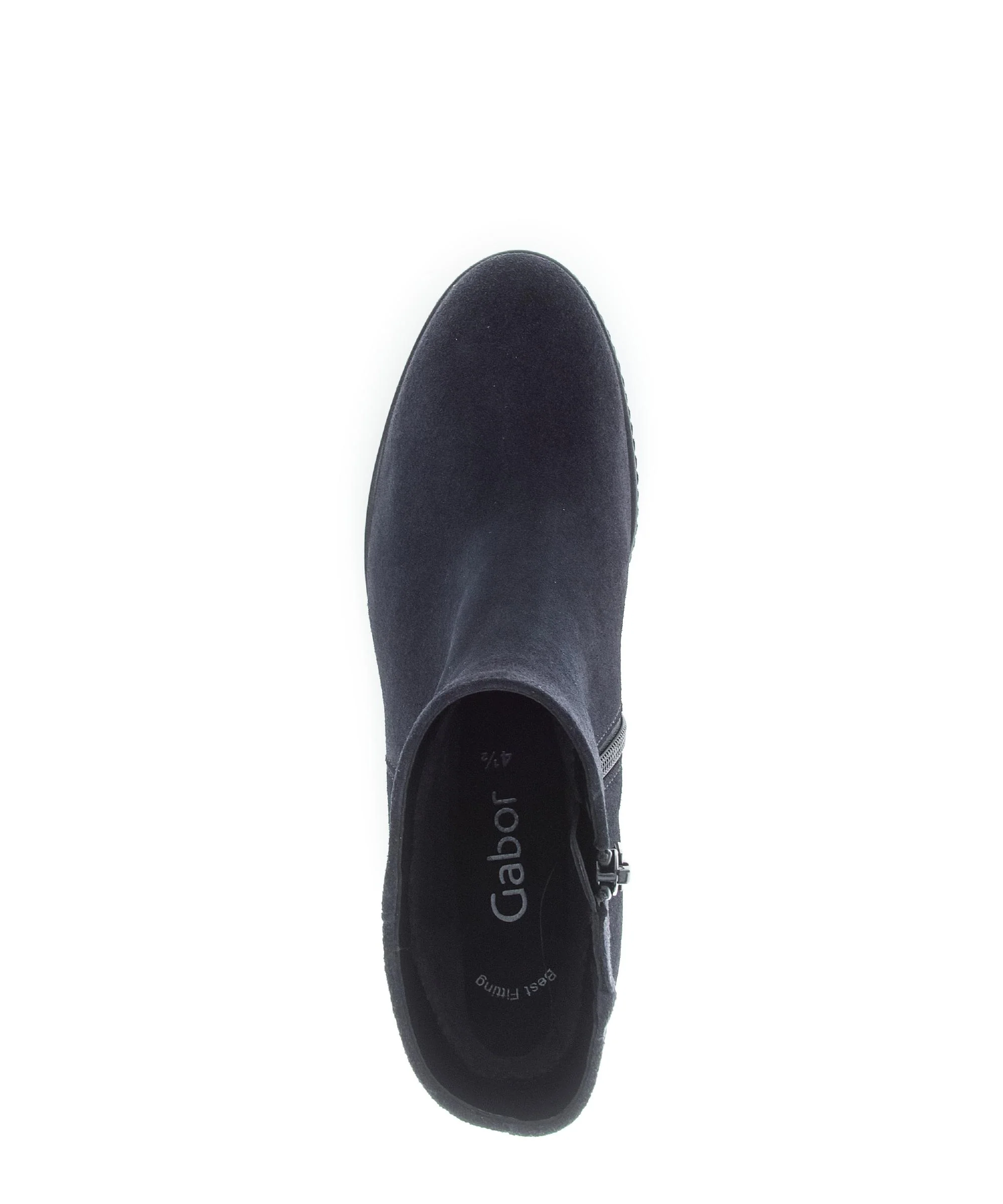 Bottines compensées bleues en Nubuck - Image 3