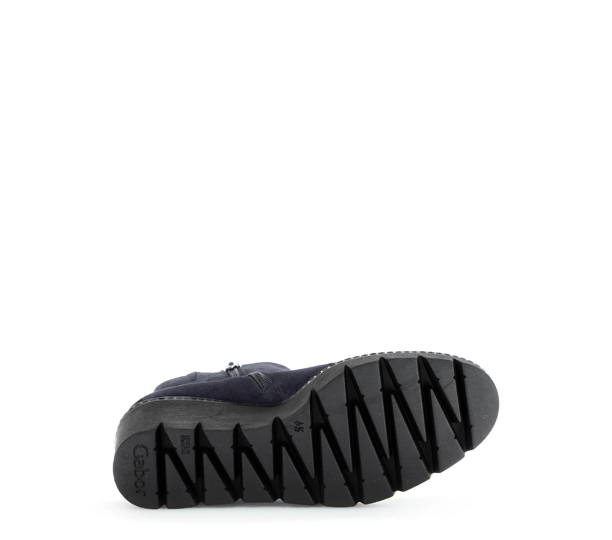 Bottines compensées bleues en Nubuck - Image 7