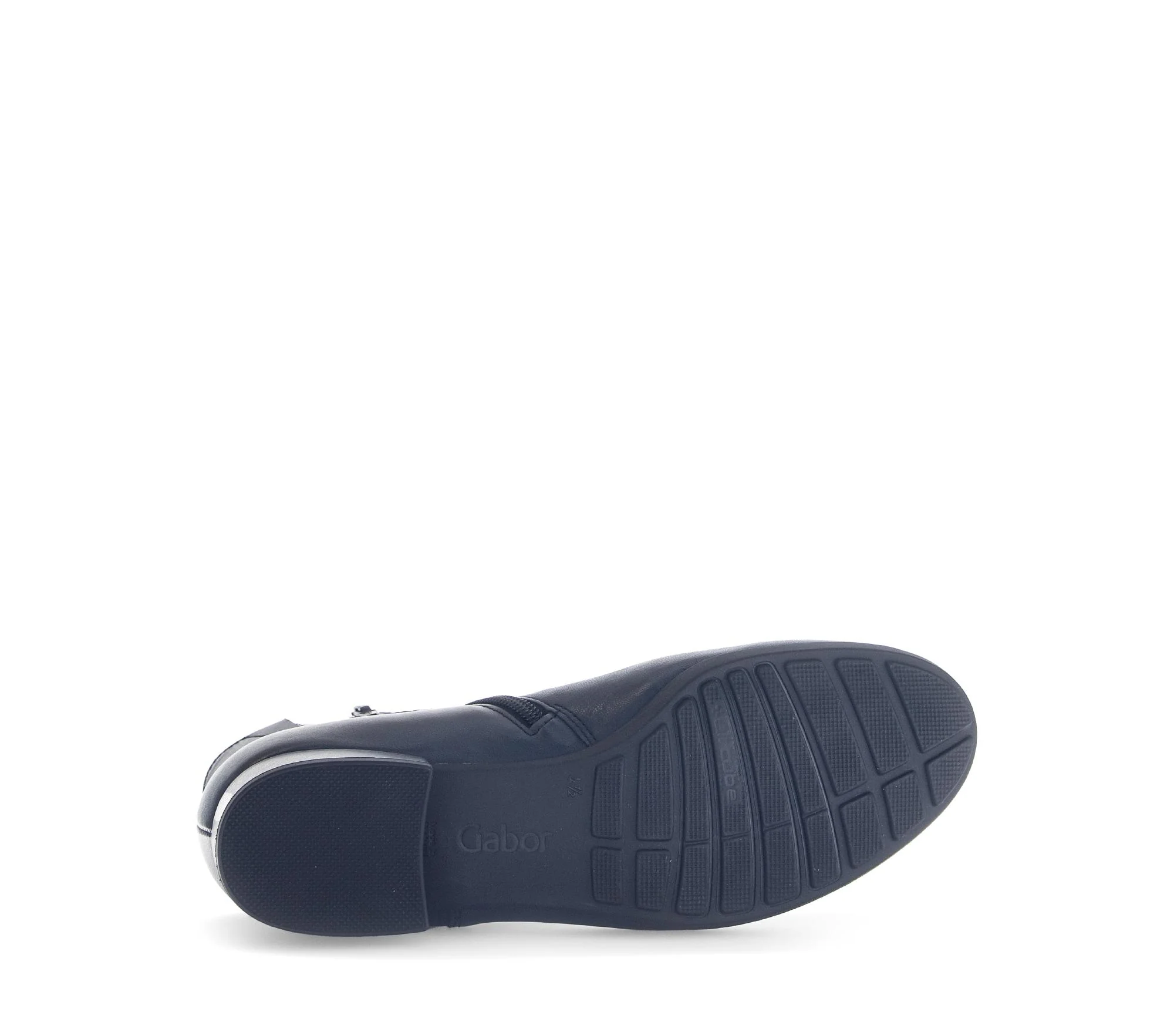Bottines bleues en cuir lisse - Image 7