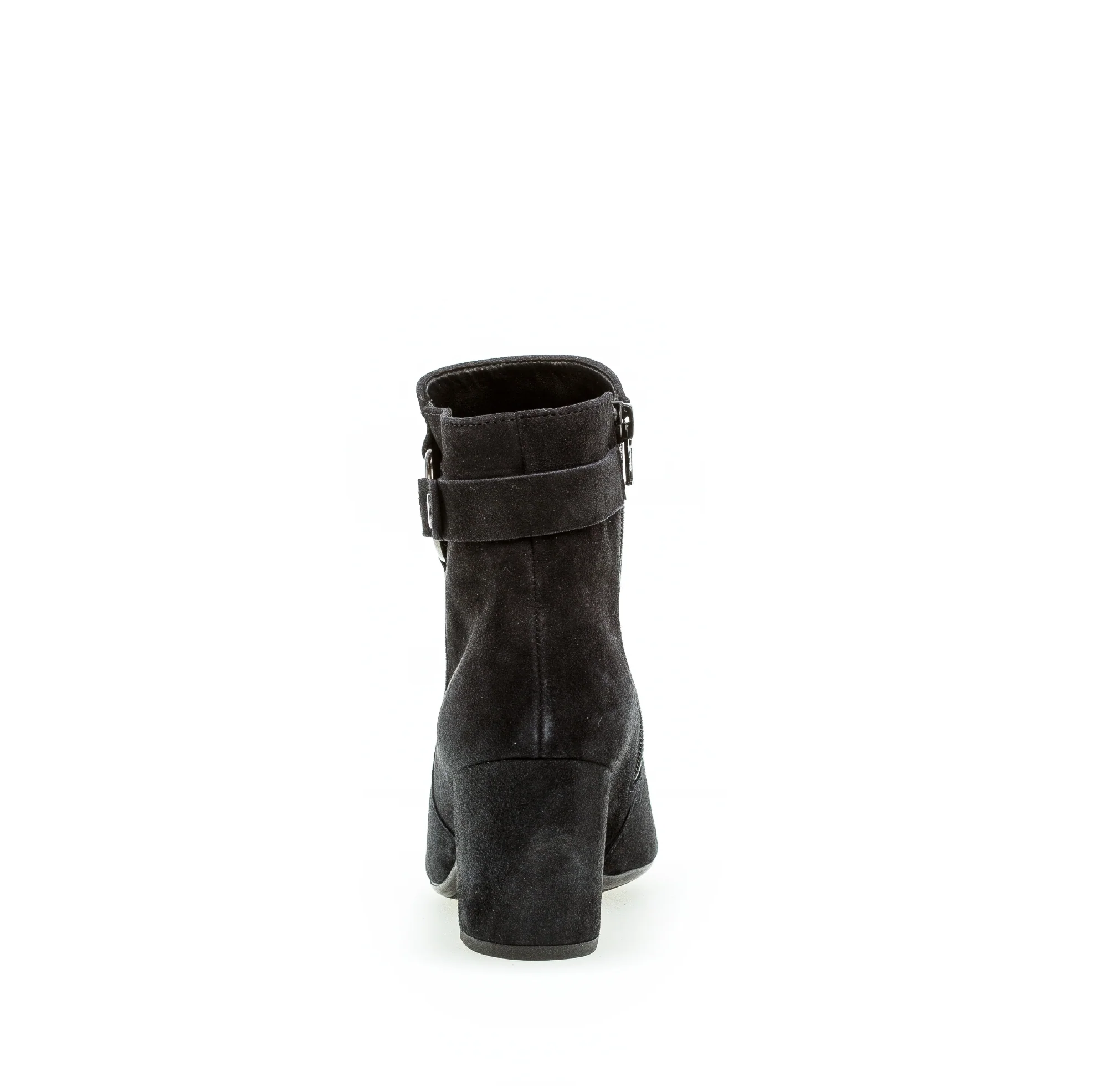 Bottines bleues en velours - Image 5