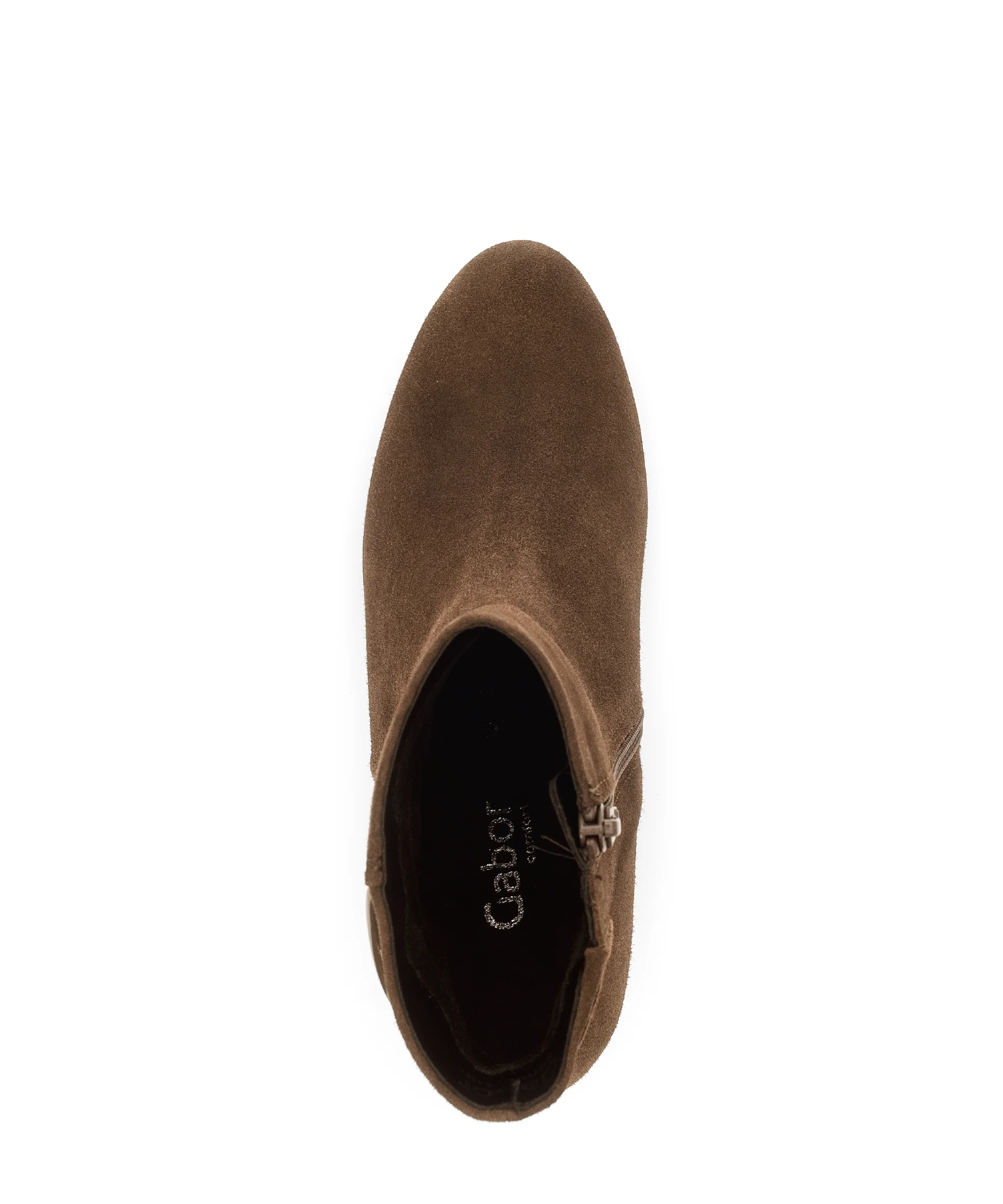 Bottines cacao en velours - Image 6