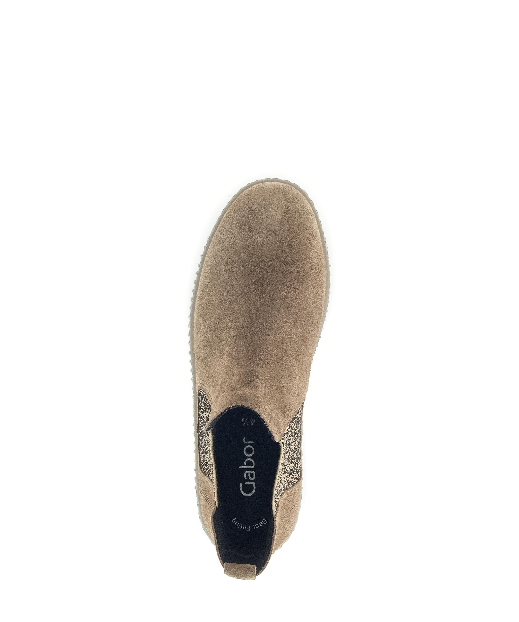 Bottines chelsea marron en Nubuck - Image 3