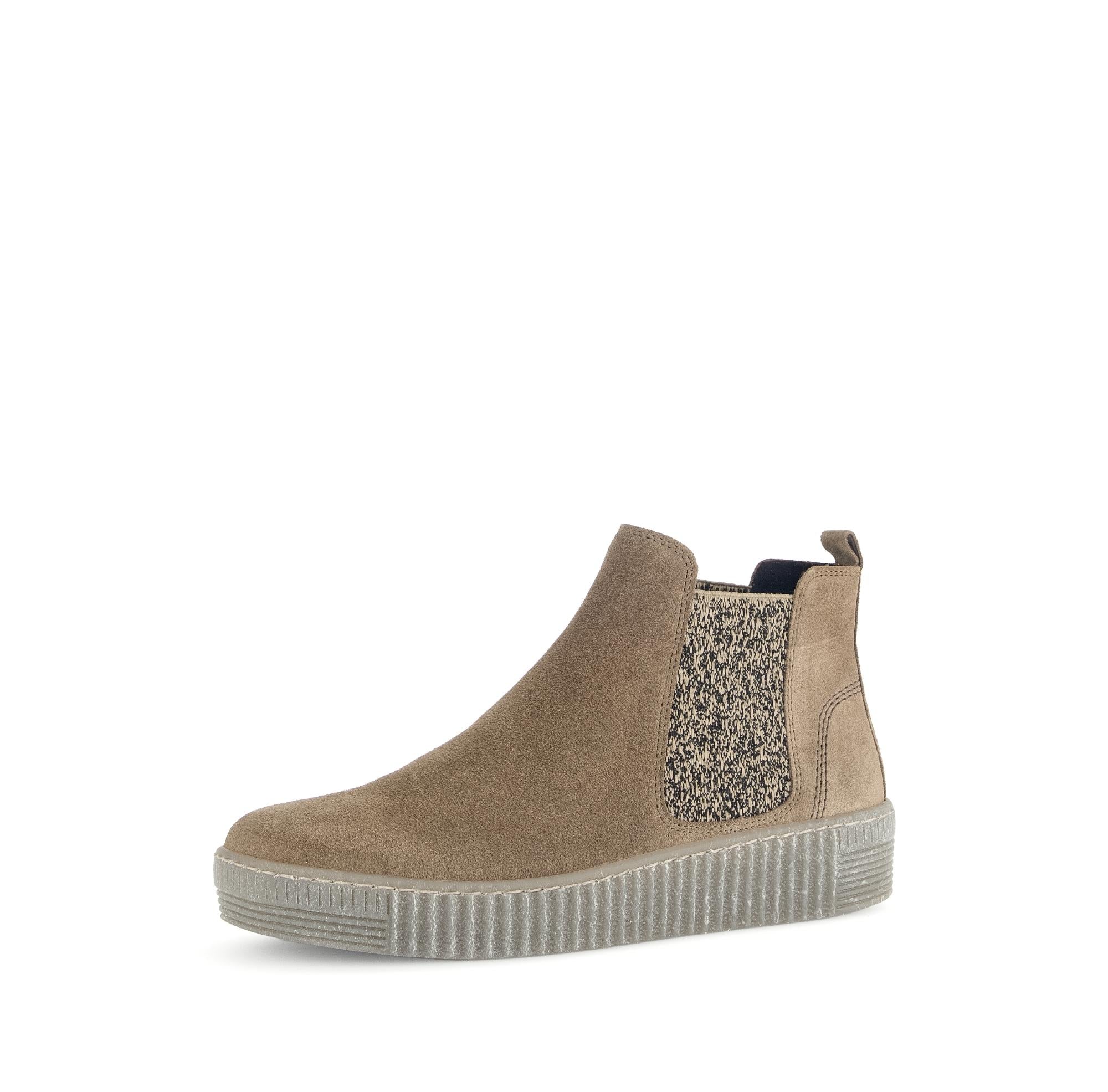 Bottines chelsea marron en Nubuck - Image 6