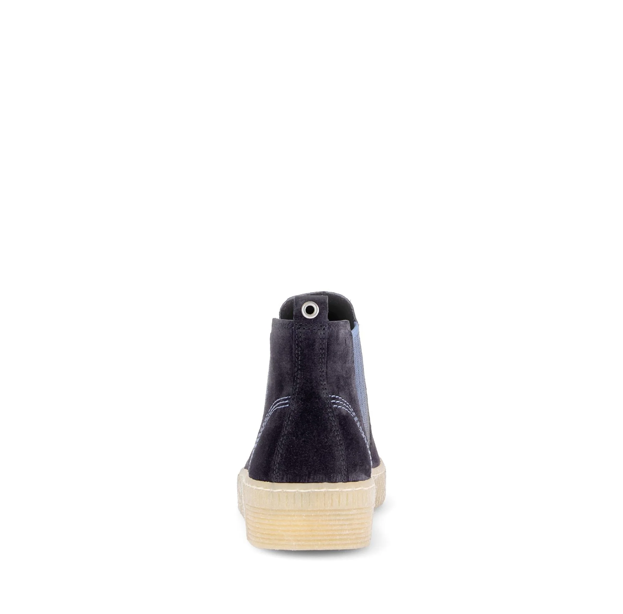 Bottines chelsea bleues en Nubuck - Image 4