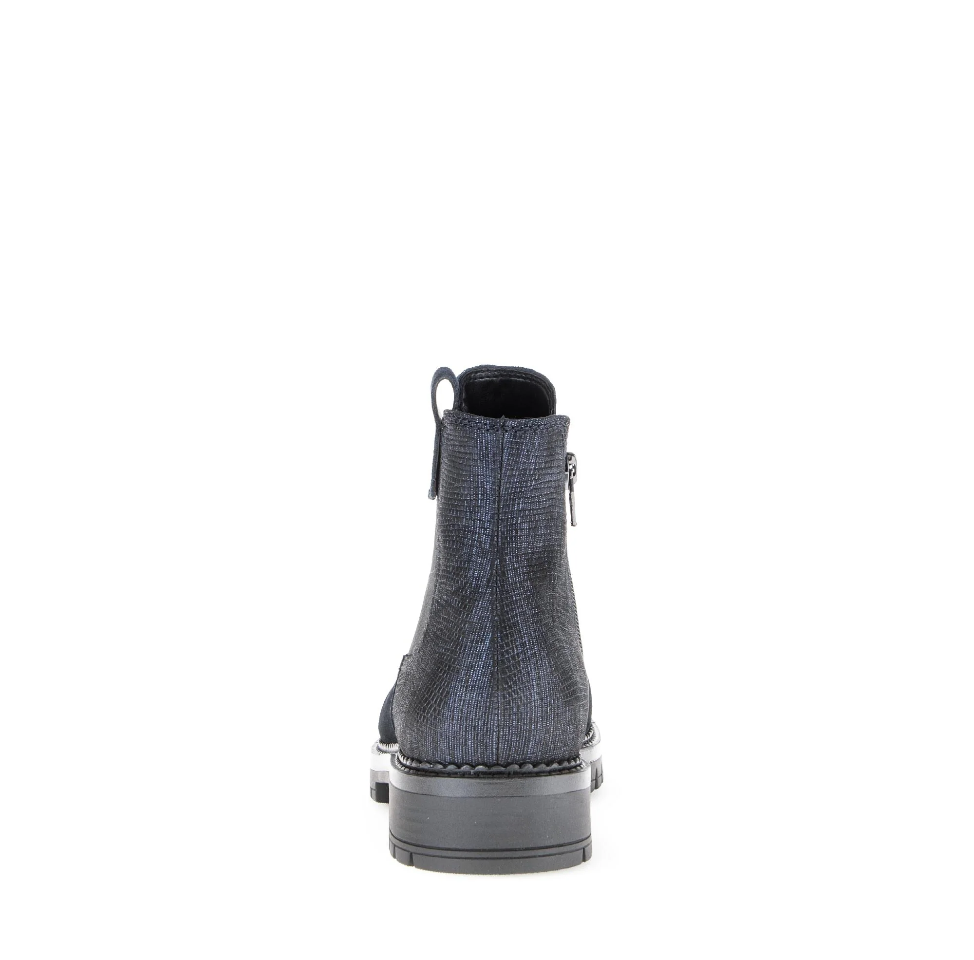 Bottines chelsea bleues en Nubuck - Image 4