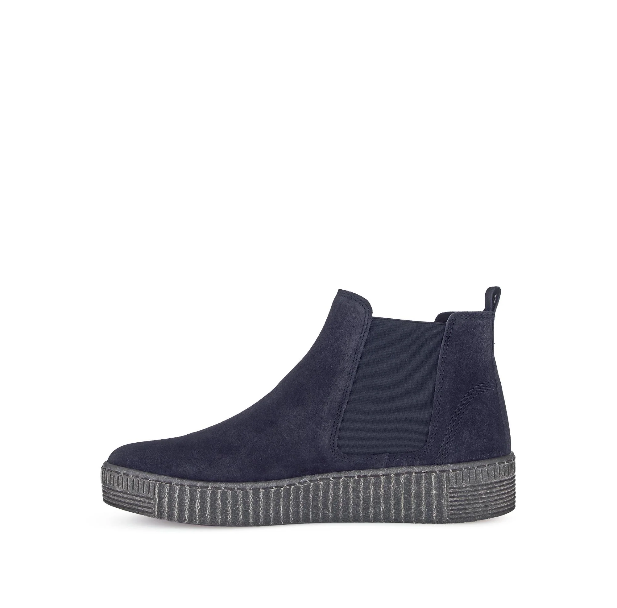 Bottines chelsea bleues en Nubuck - Image 2