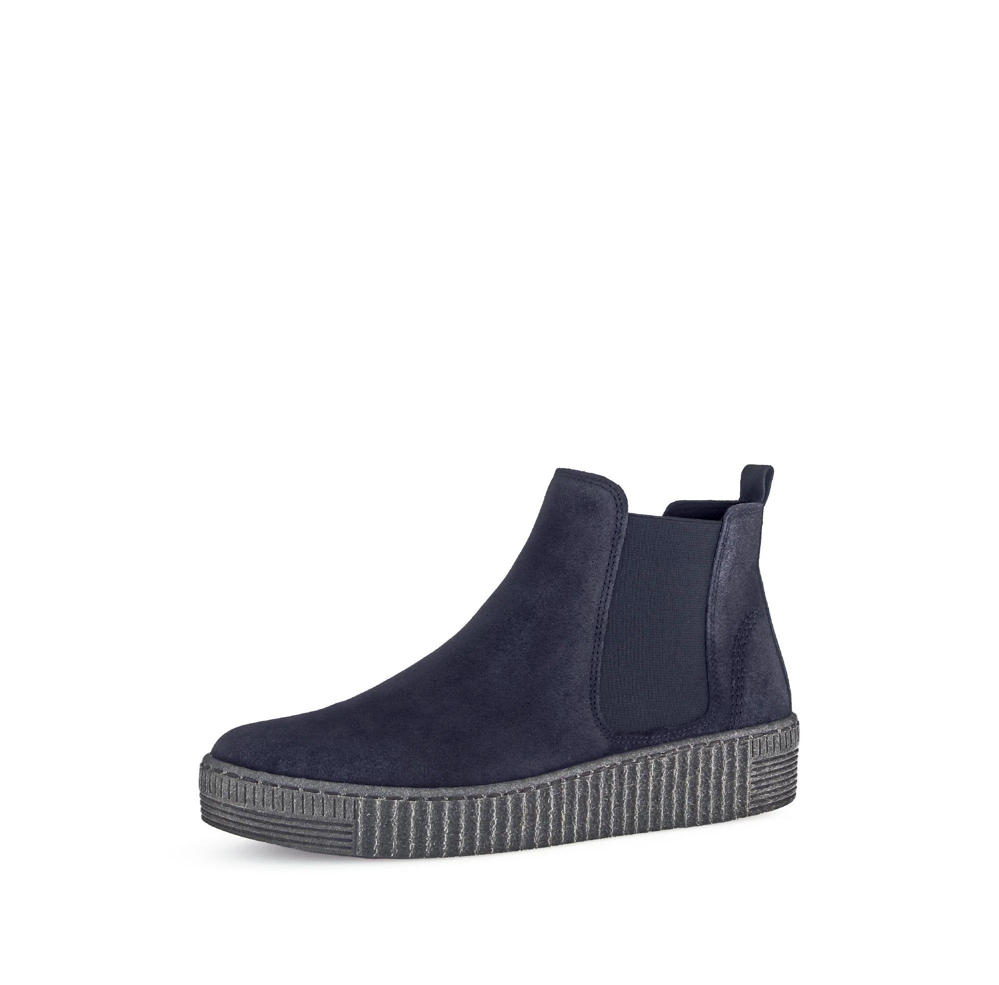 Bottines chelsea bleues en Nubuck - Image 6