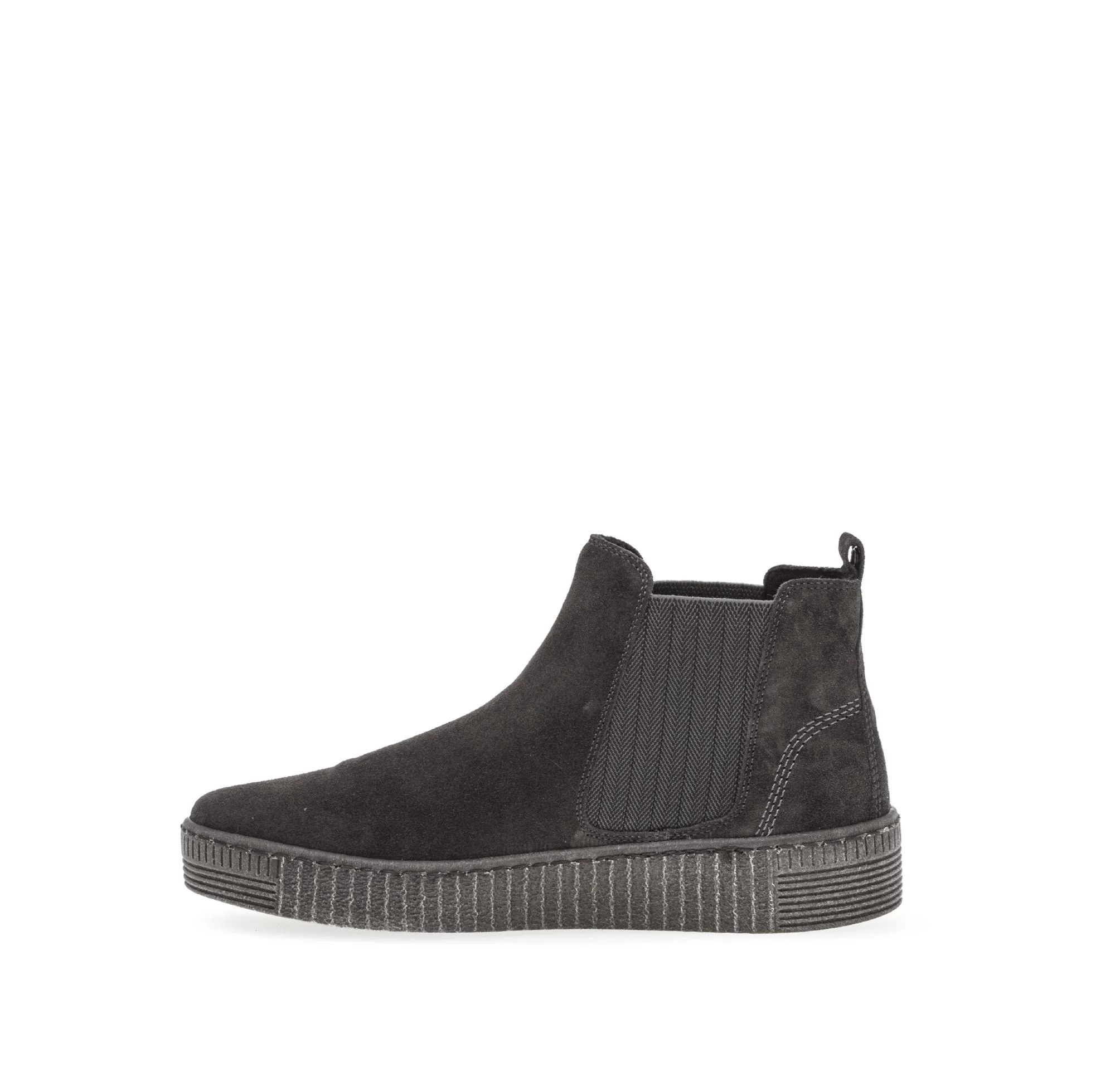 Bottines chelsea grises en Nubuck - Image 2