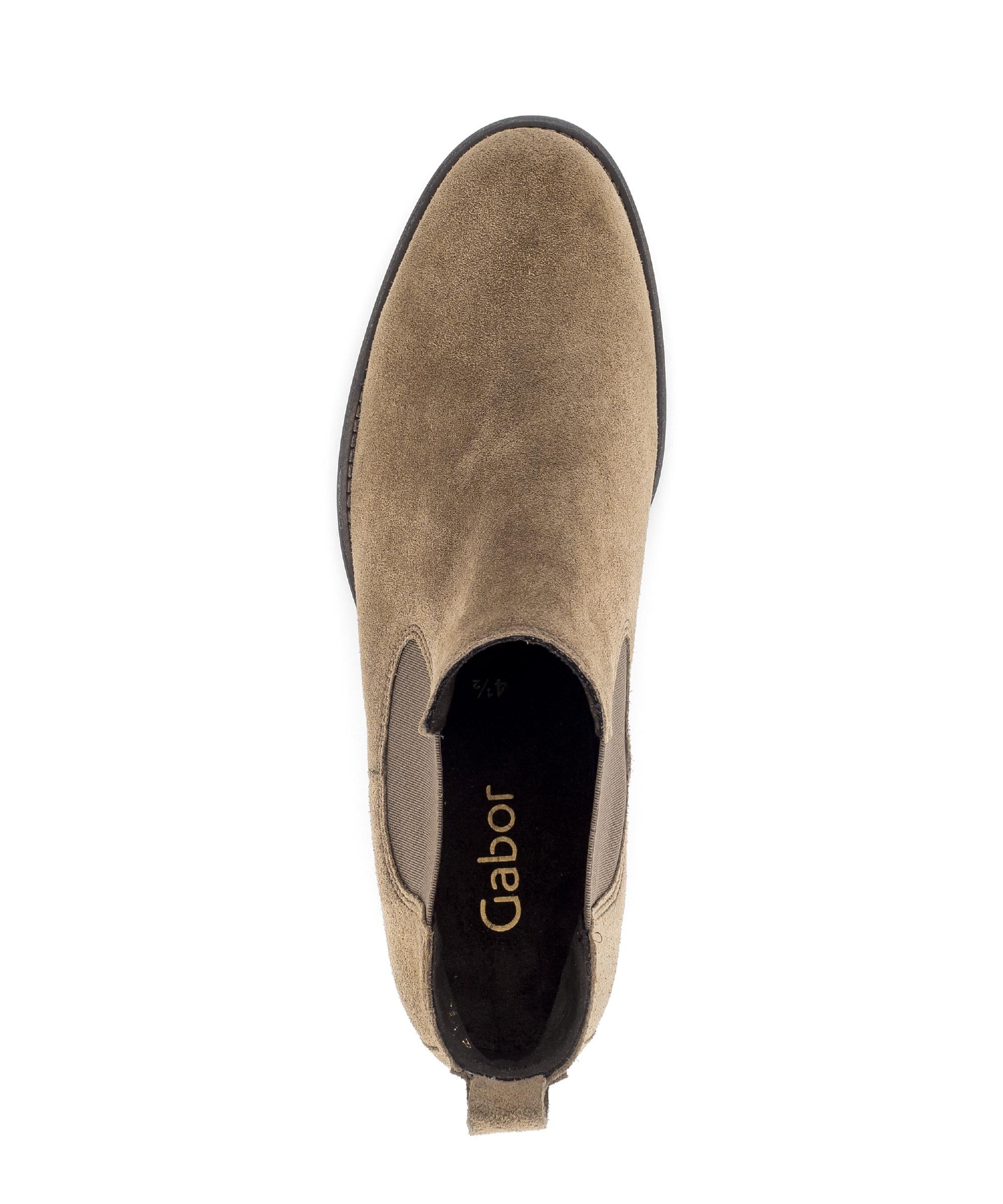 Bottines chelsea marron en Nubuck - Image 3