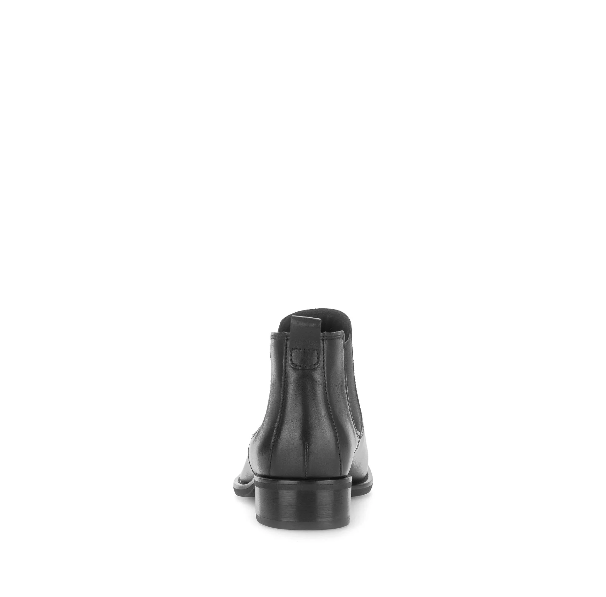 Bottines chelsea noires en cuir lisse - Image 4