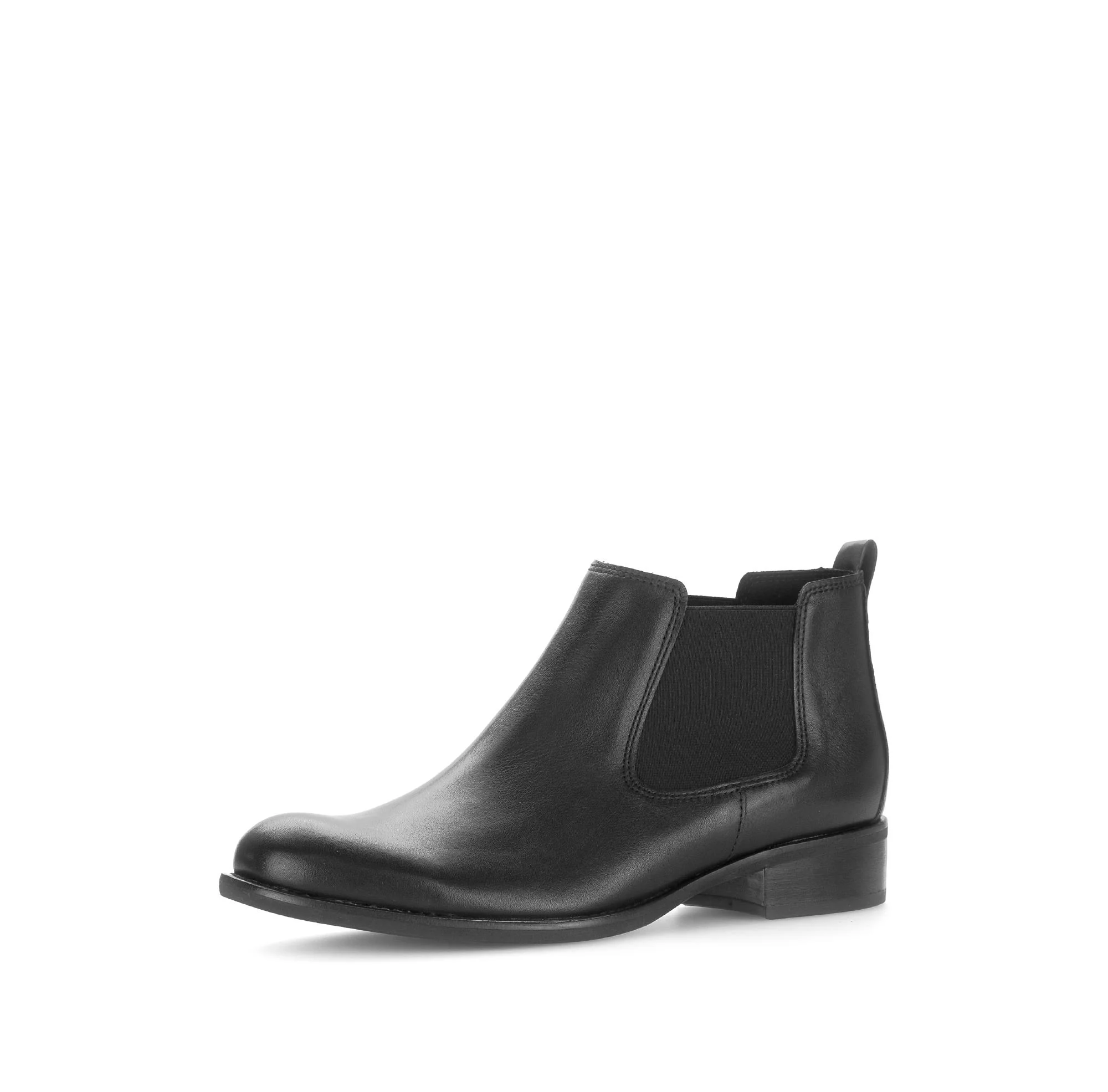 Bottines chelsea noires en cuir lisse - Image 6