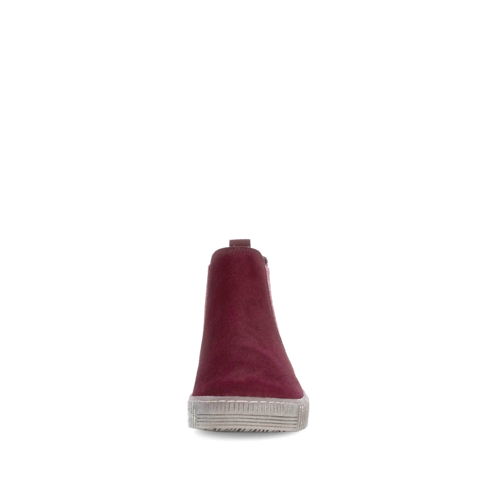 Bottines chelsea rouges en Nubuck - Image 5