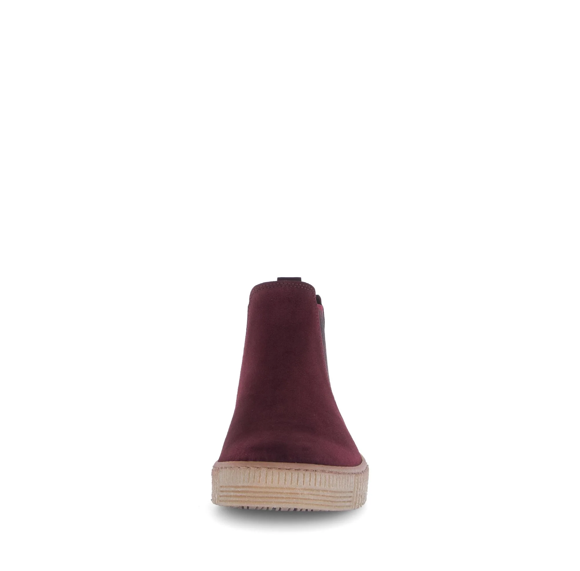 Bottines chelsea rouges en/Nubuck - Image 5