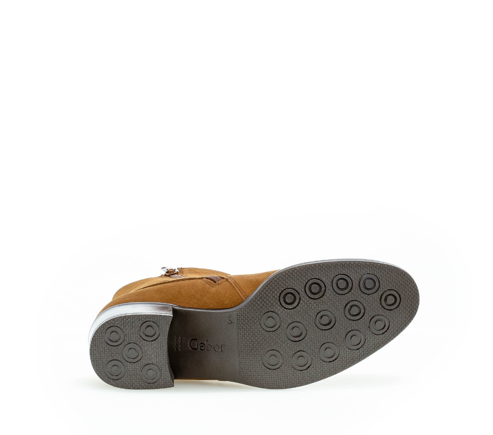 Bottines cognac en nubuck - Image 7
