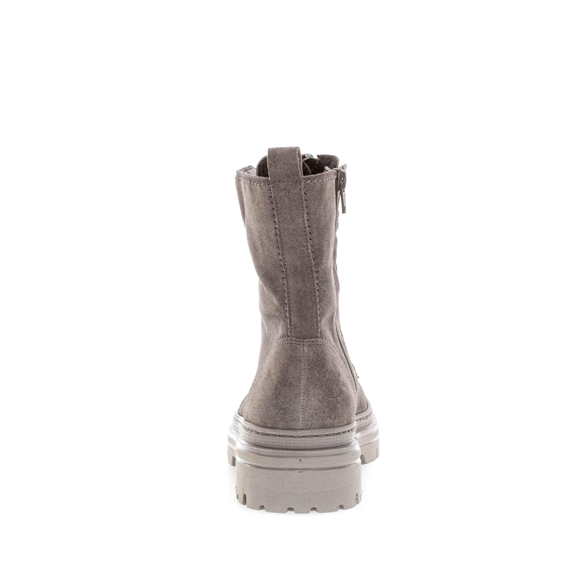 Bottines cognac en suède - Image 3