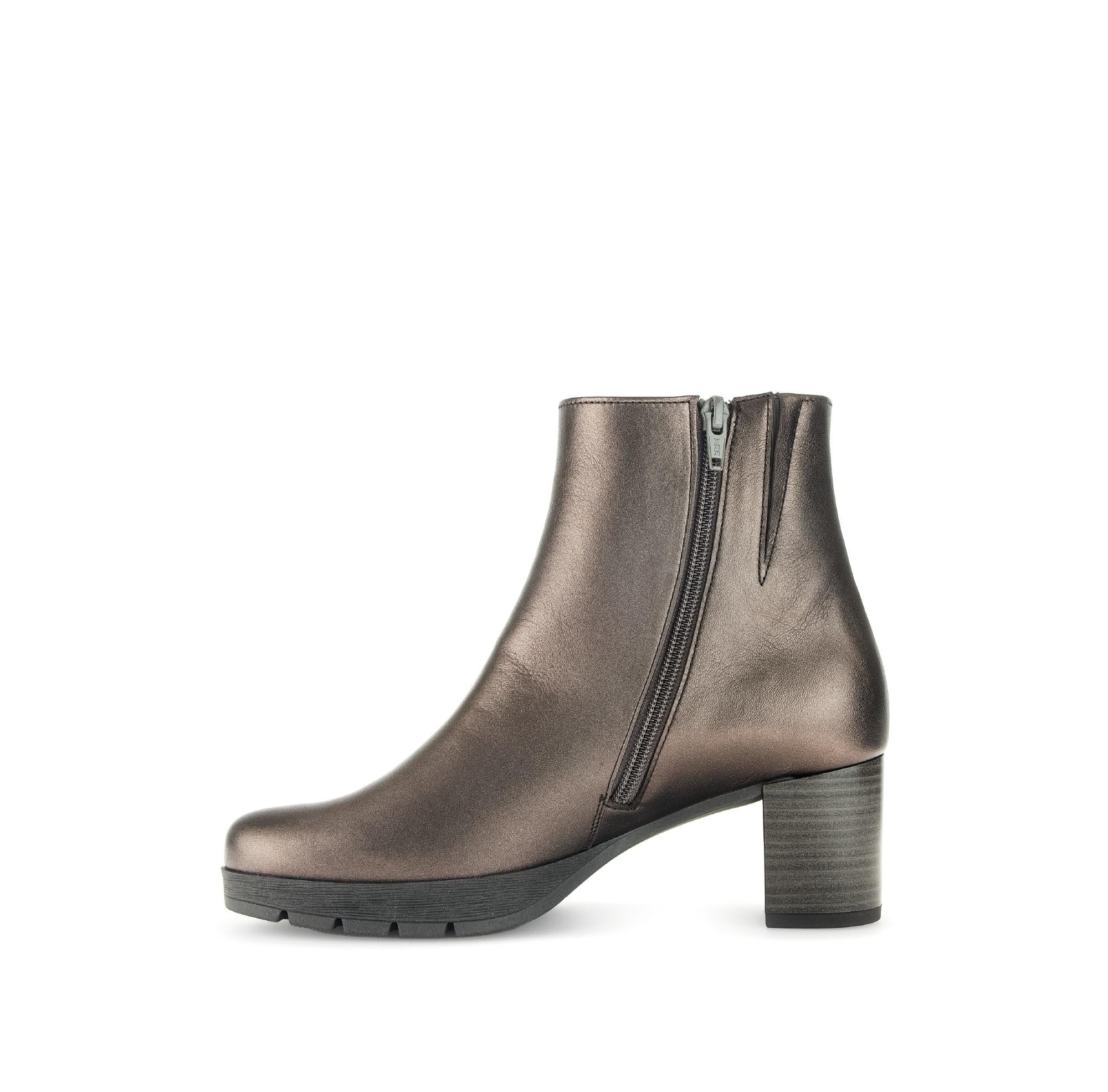 Bottines en cuir lisse - Image 2
