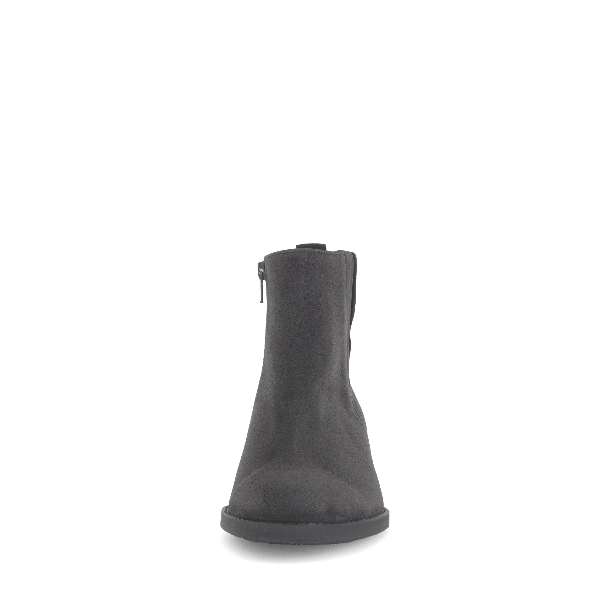 Bottines grises en cuir - Image 5