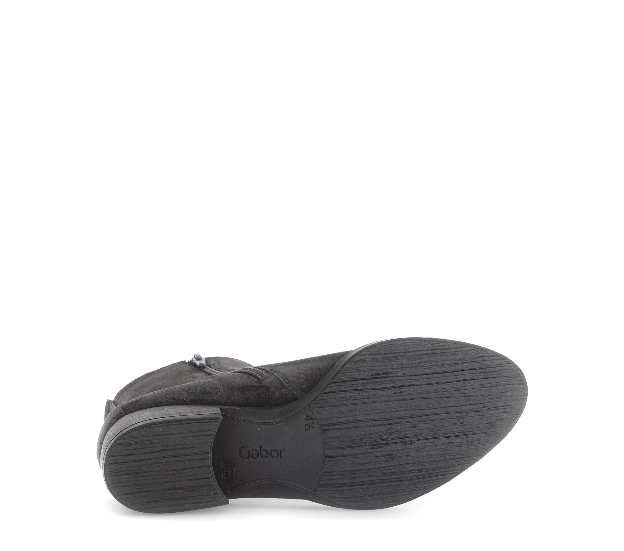 Bottines grises en cuir - Image 7