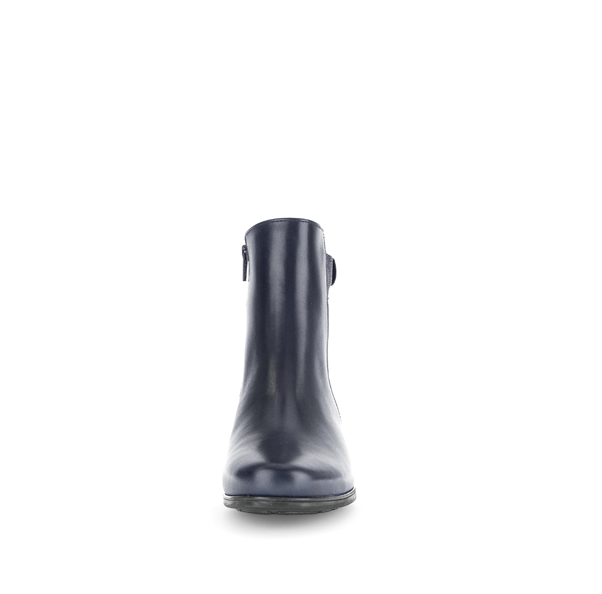 Bottines marine en combinaison cuirs - Image 4