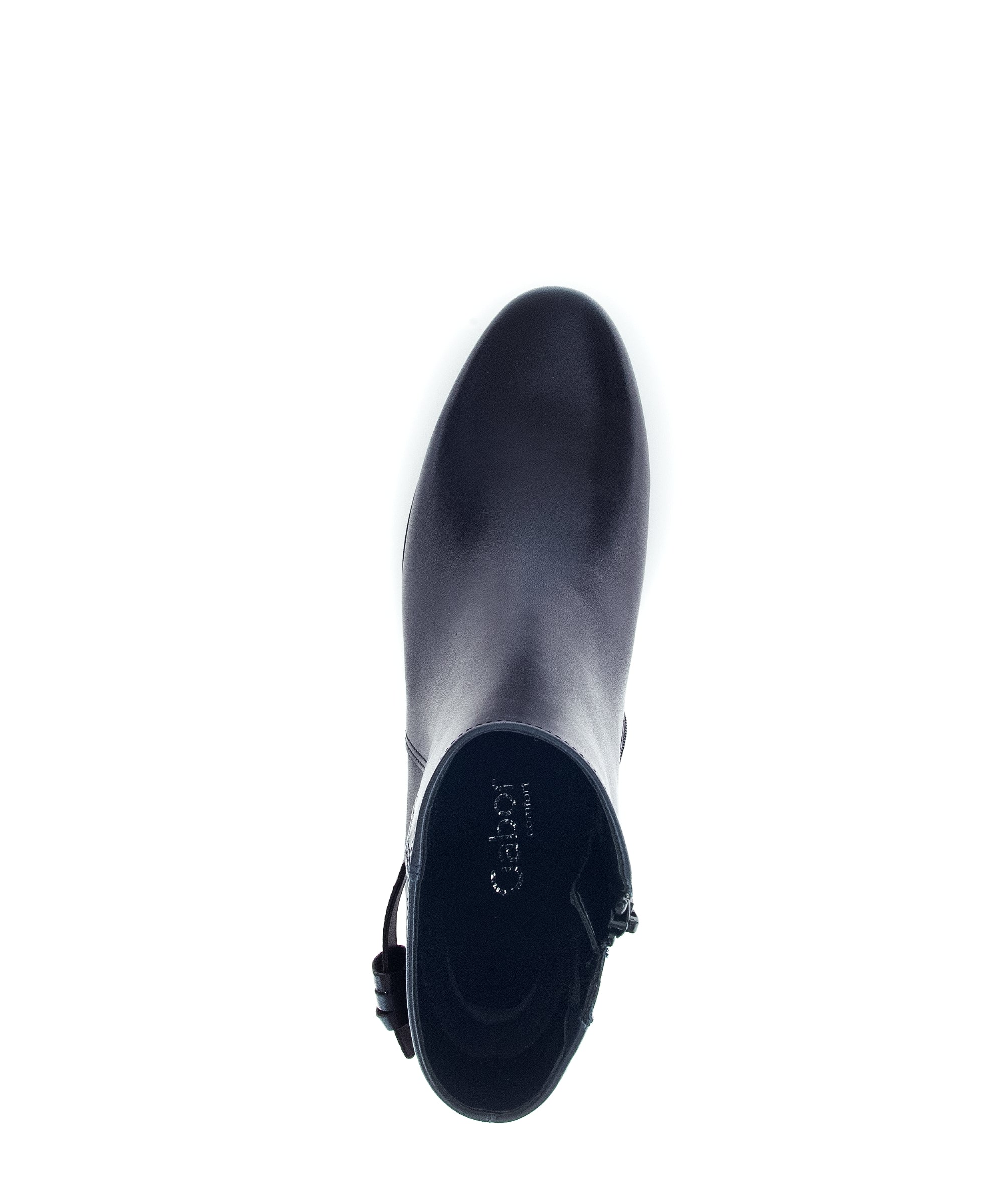 Bottines marine en combinaison cuirs - Image 6