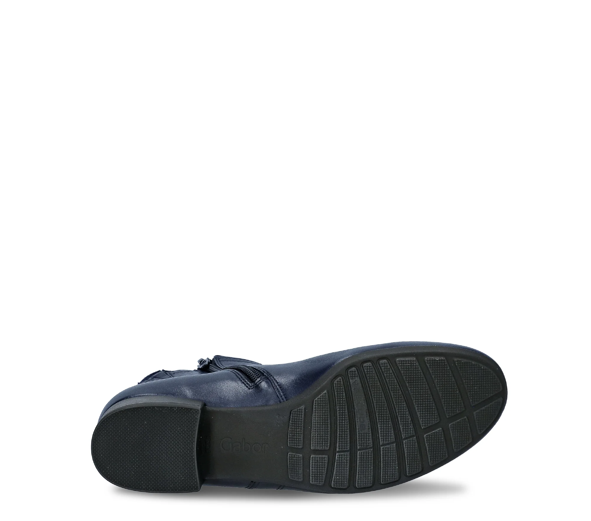Bottines marine en combinaison cuirs - Image 7