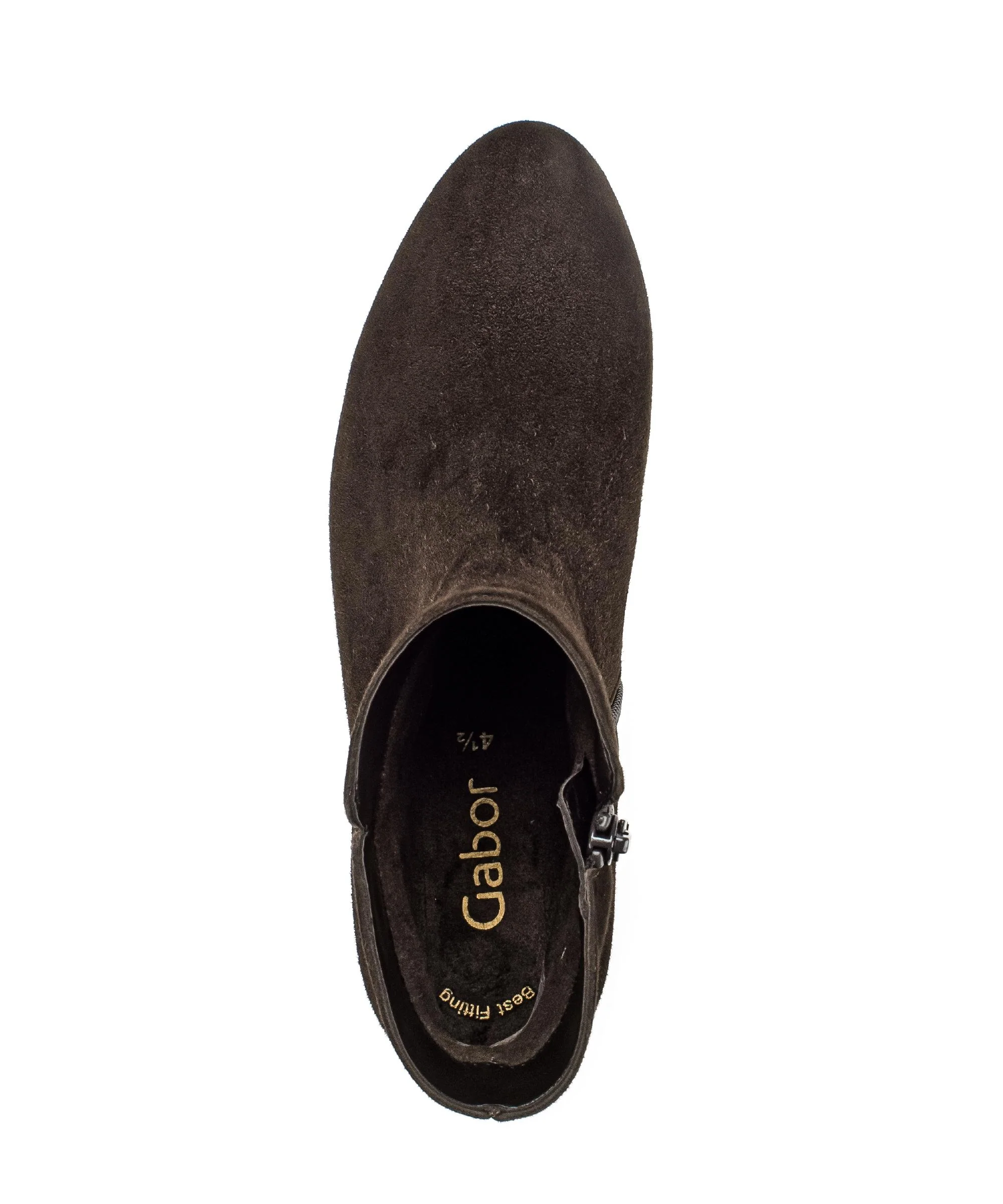 Bottines marron en Nubuck - Image 3