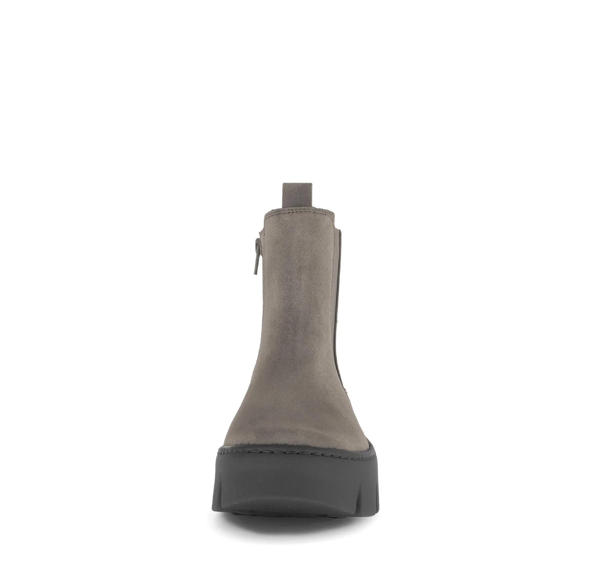Bottines marron en cuir - Image 5