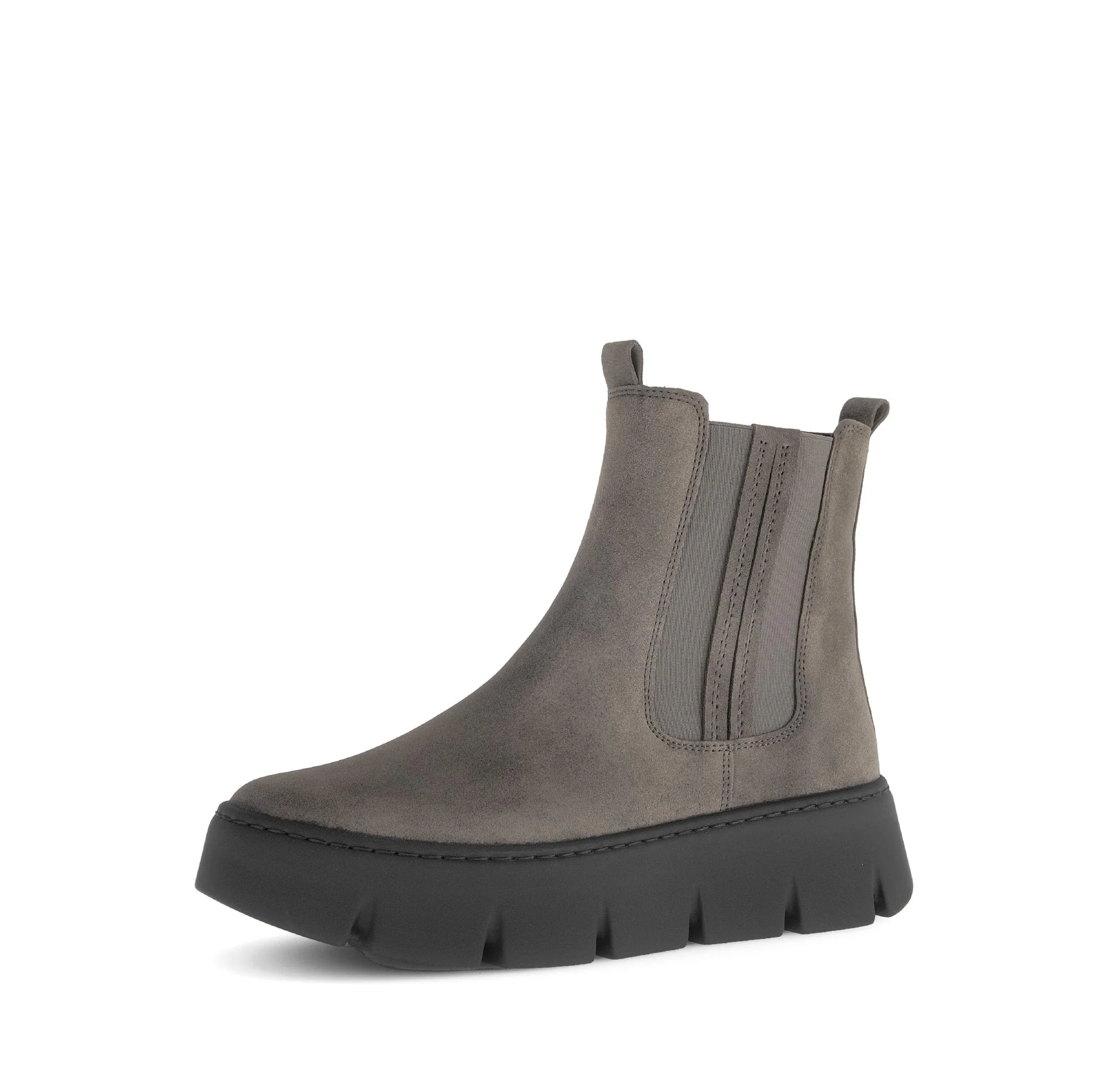 Bottines marron en cuir - Image 6