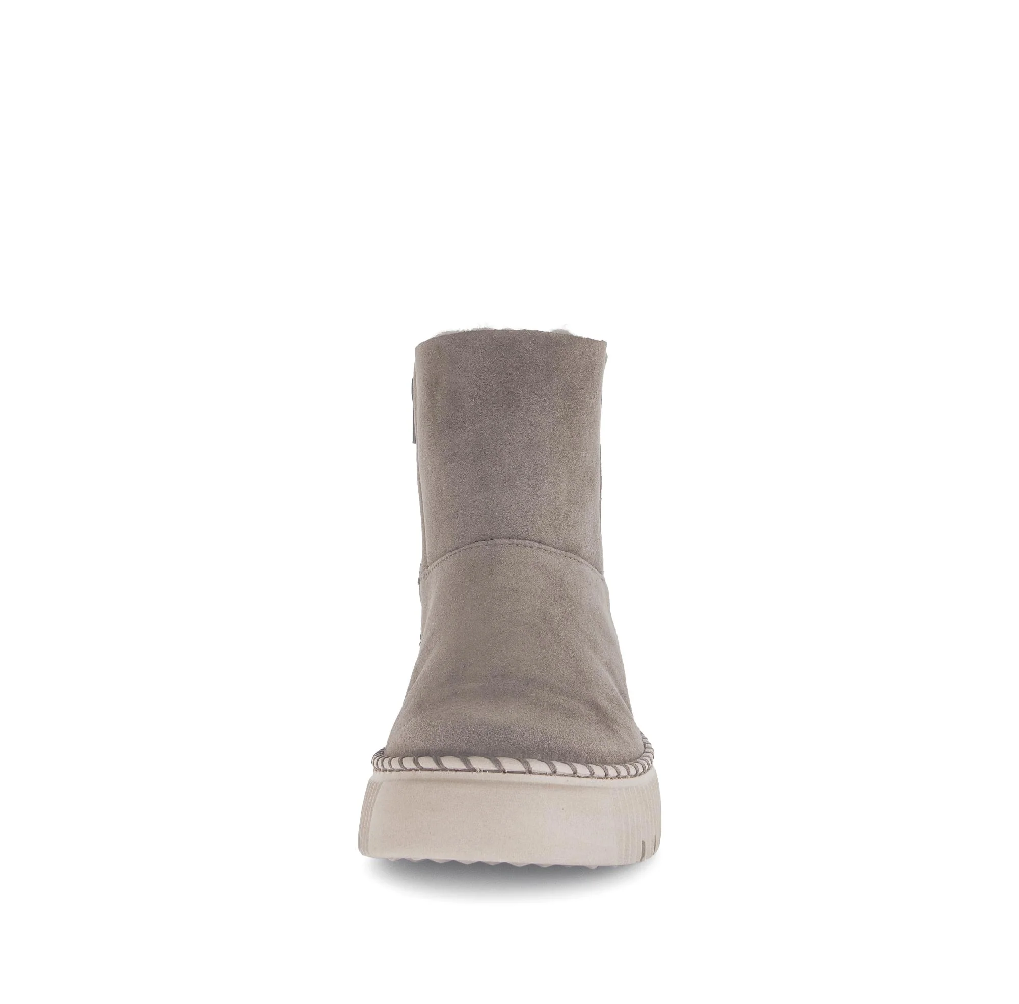 Bottines marron en cuir - Image 5