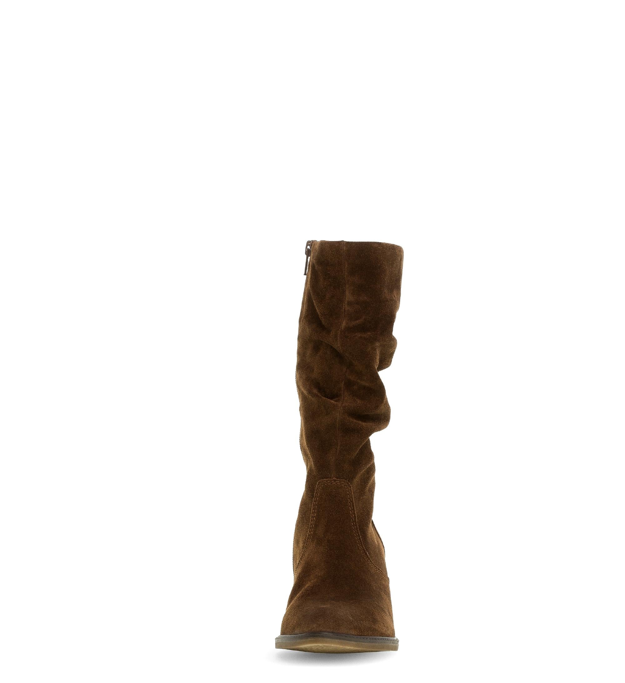 Bottines marron en cuir - Image 5