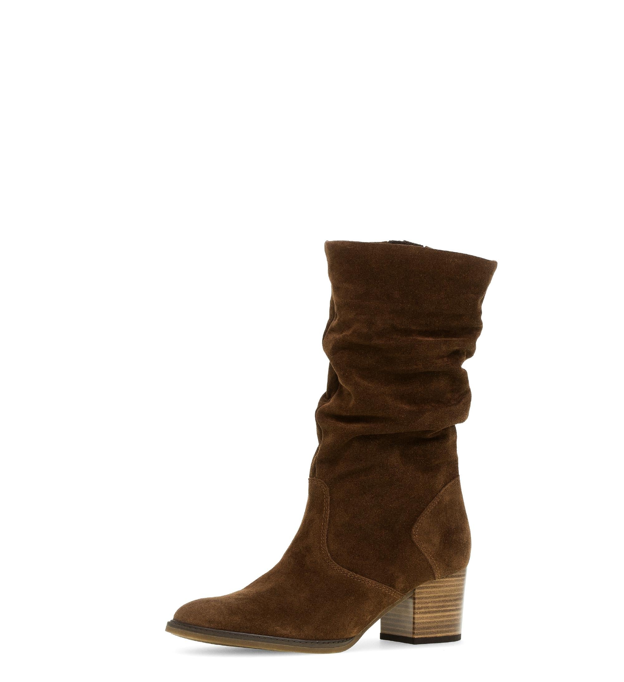 Bottines marron en cuir - Image 6