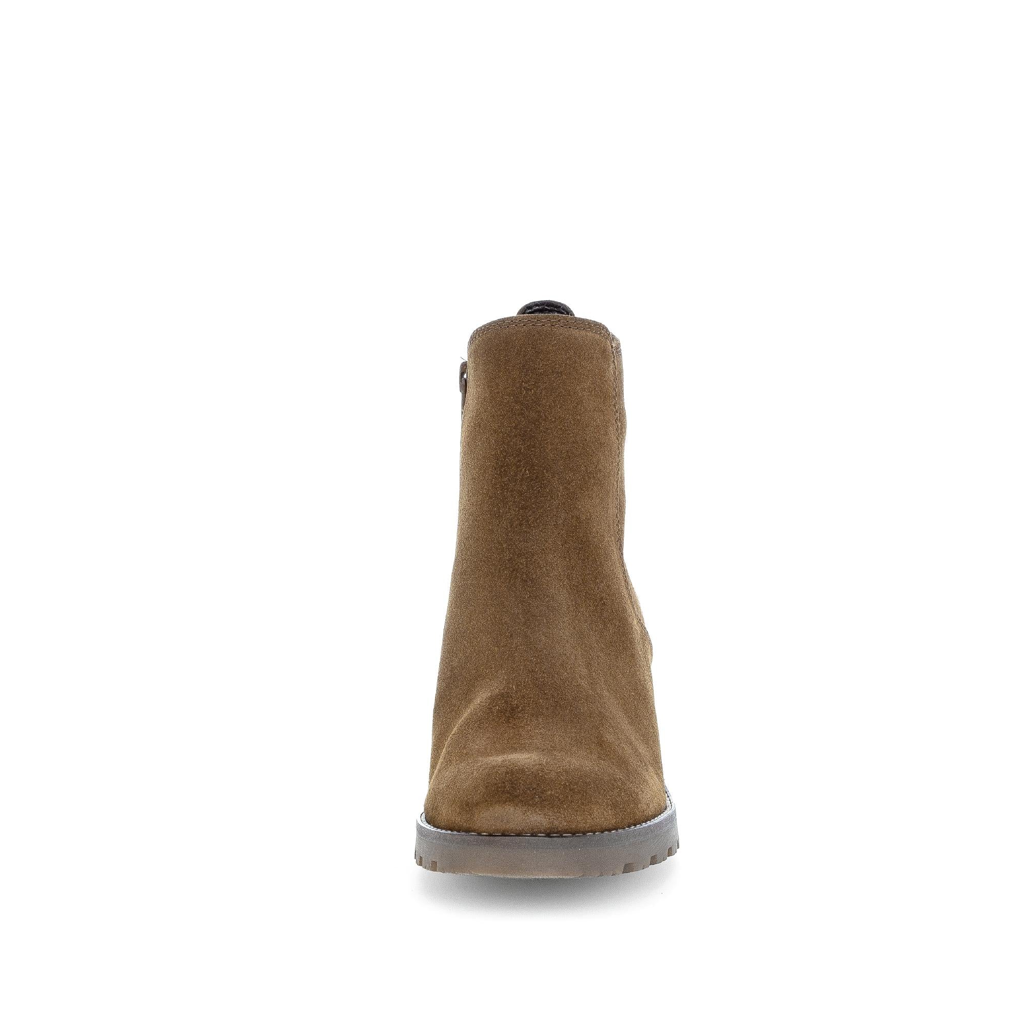 Bottines cognac en cuir nubuck - Image 5