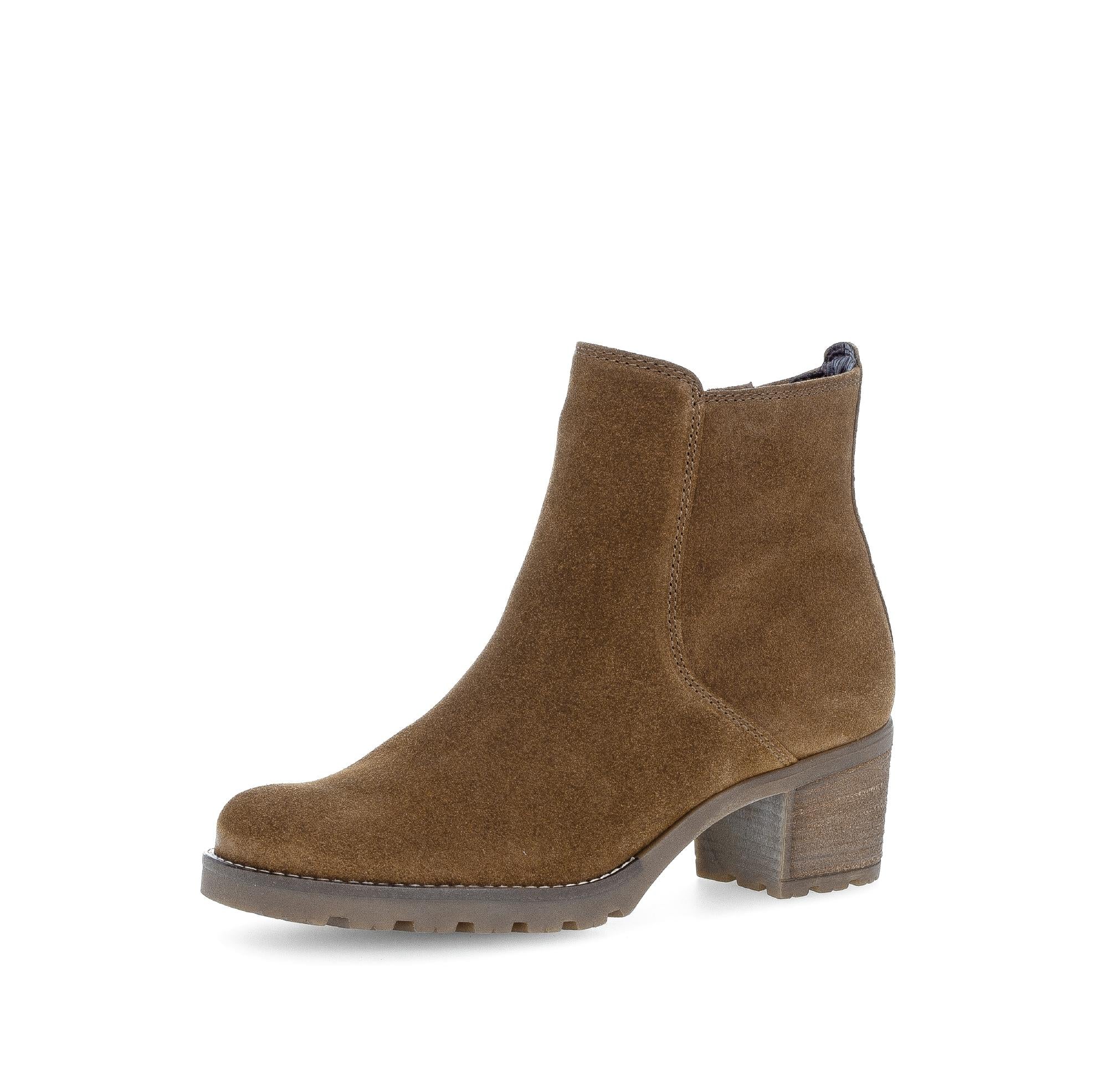 Bottines cognac en cuir nubuck - Image 6