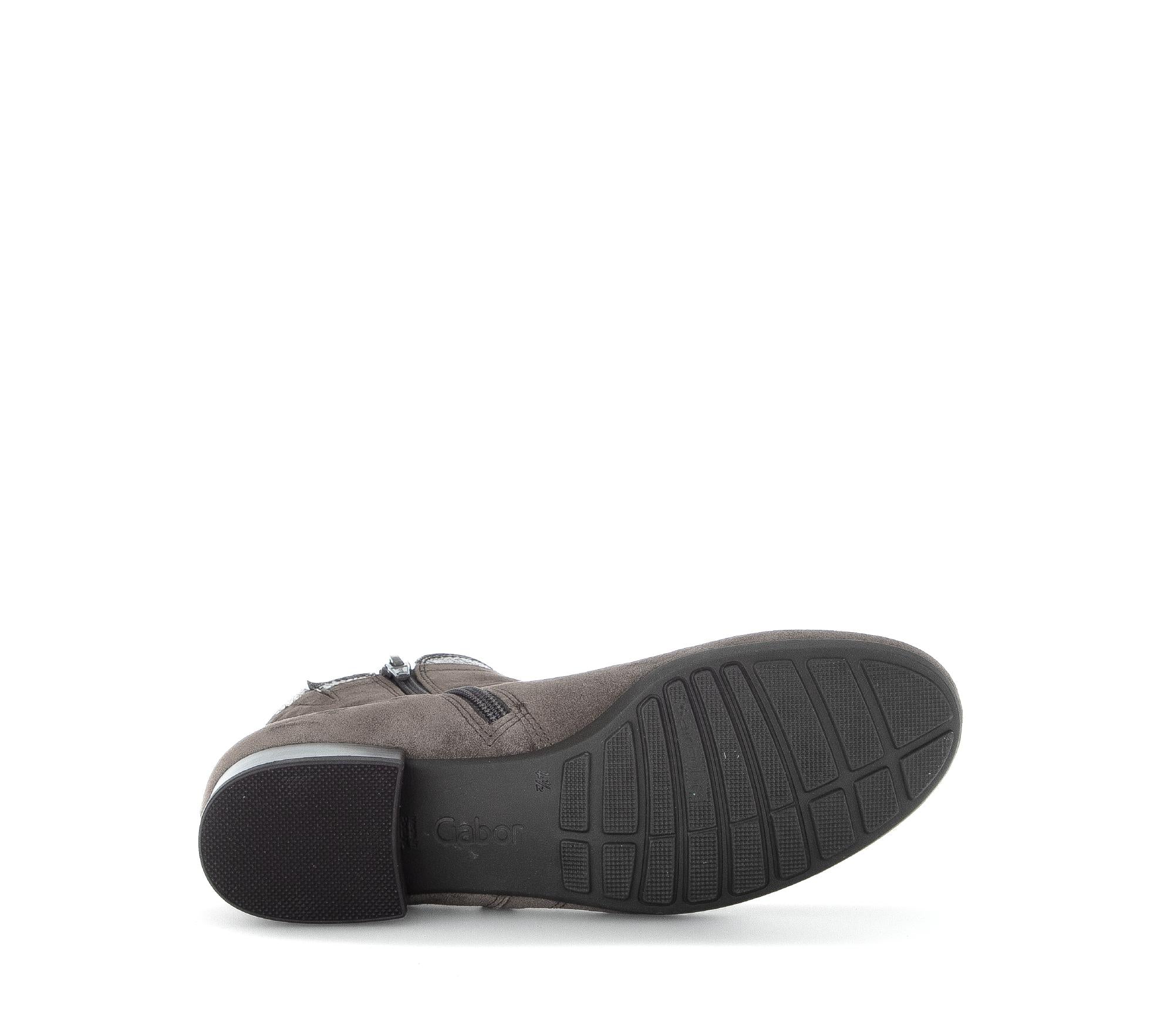 Bottines grises en Nubuck - Image 7