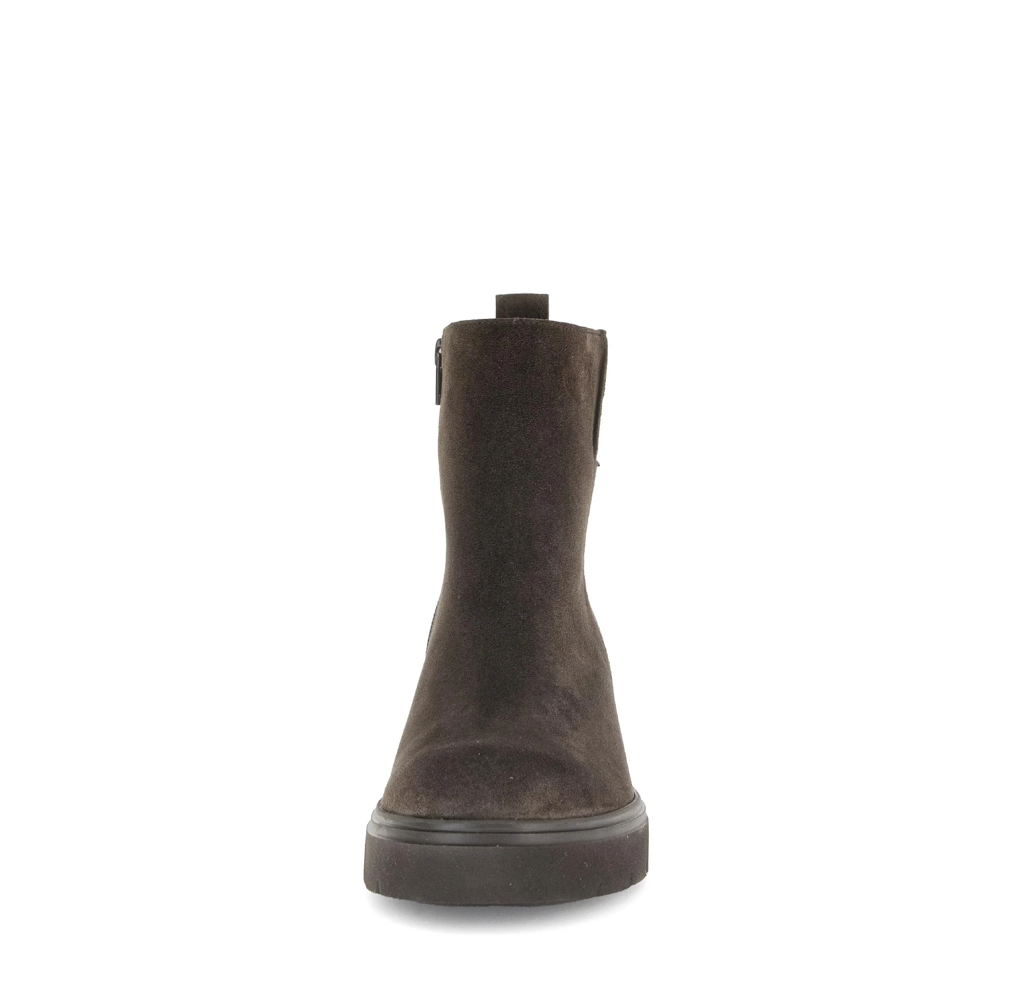 Bottines marron en cuir - Image 5