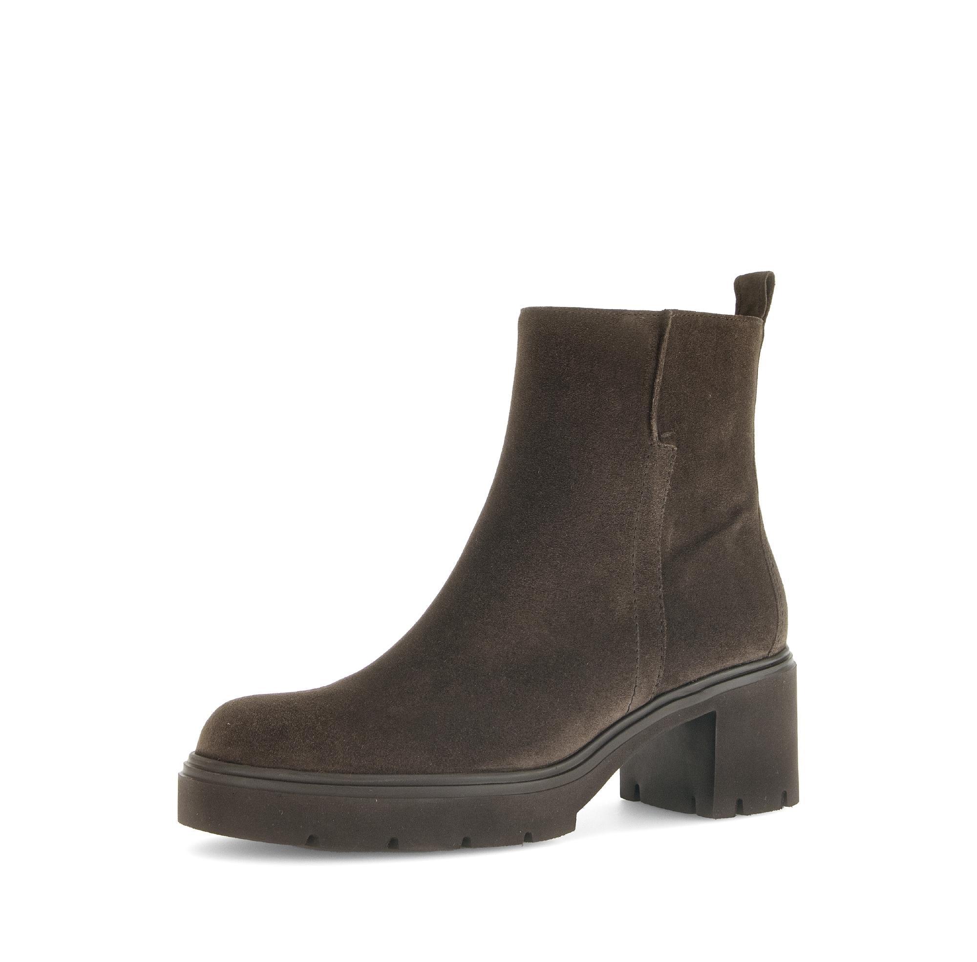 Bottines marron en cuir - Image 6