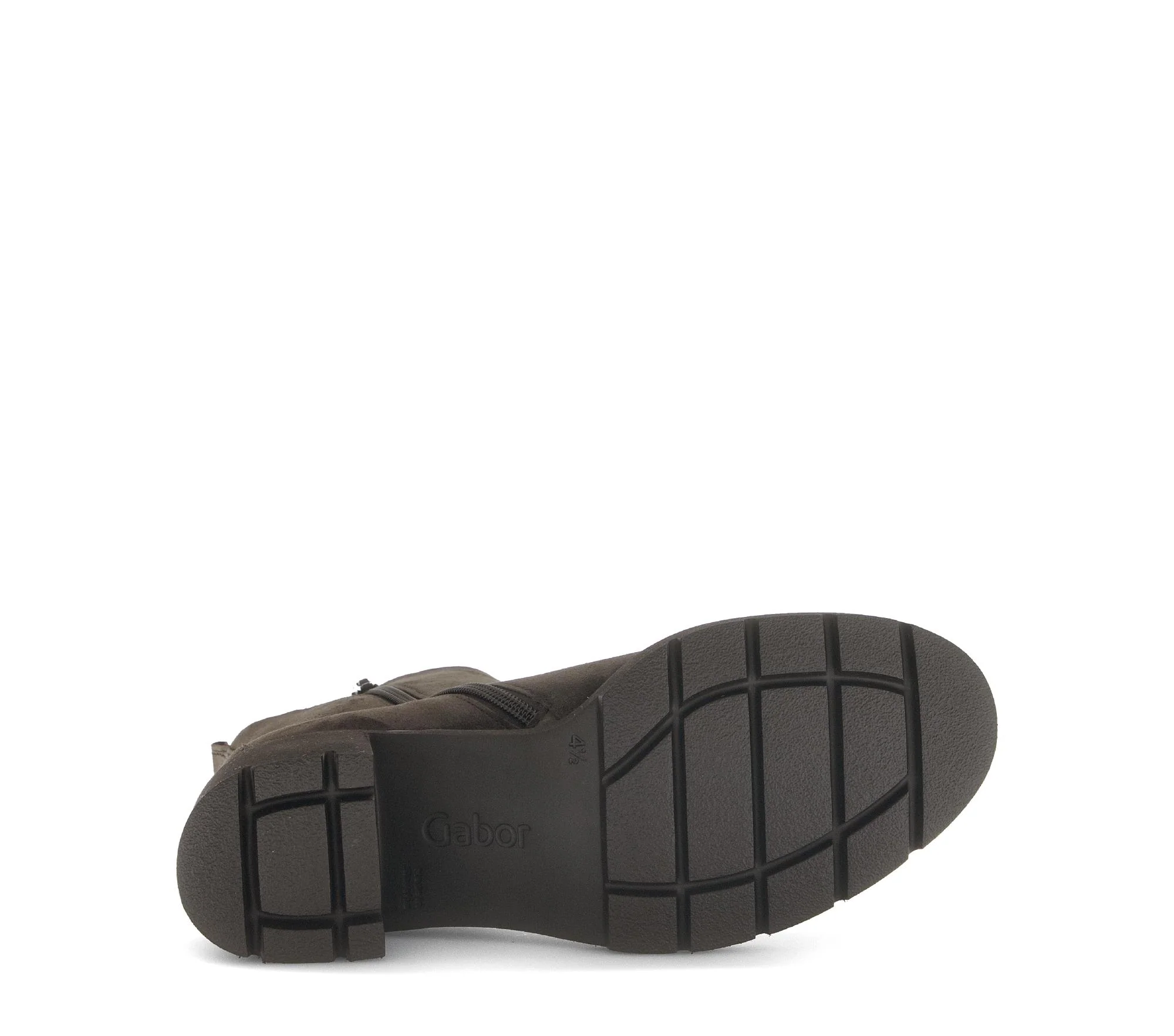 Bottines marron en cuir - Image 7