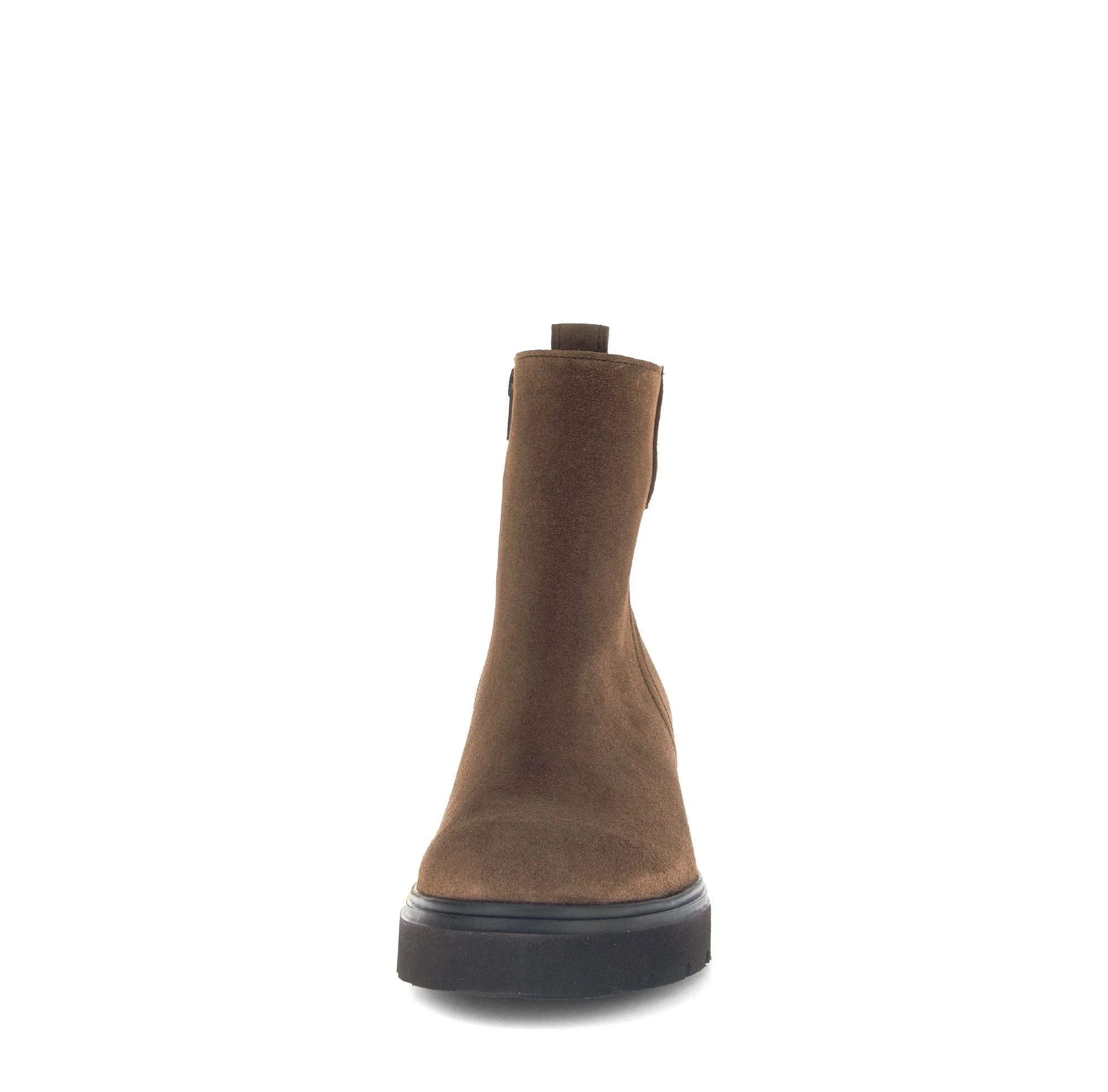 Bottines marron en cuir - Image 5